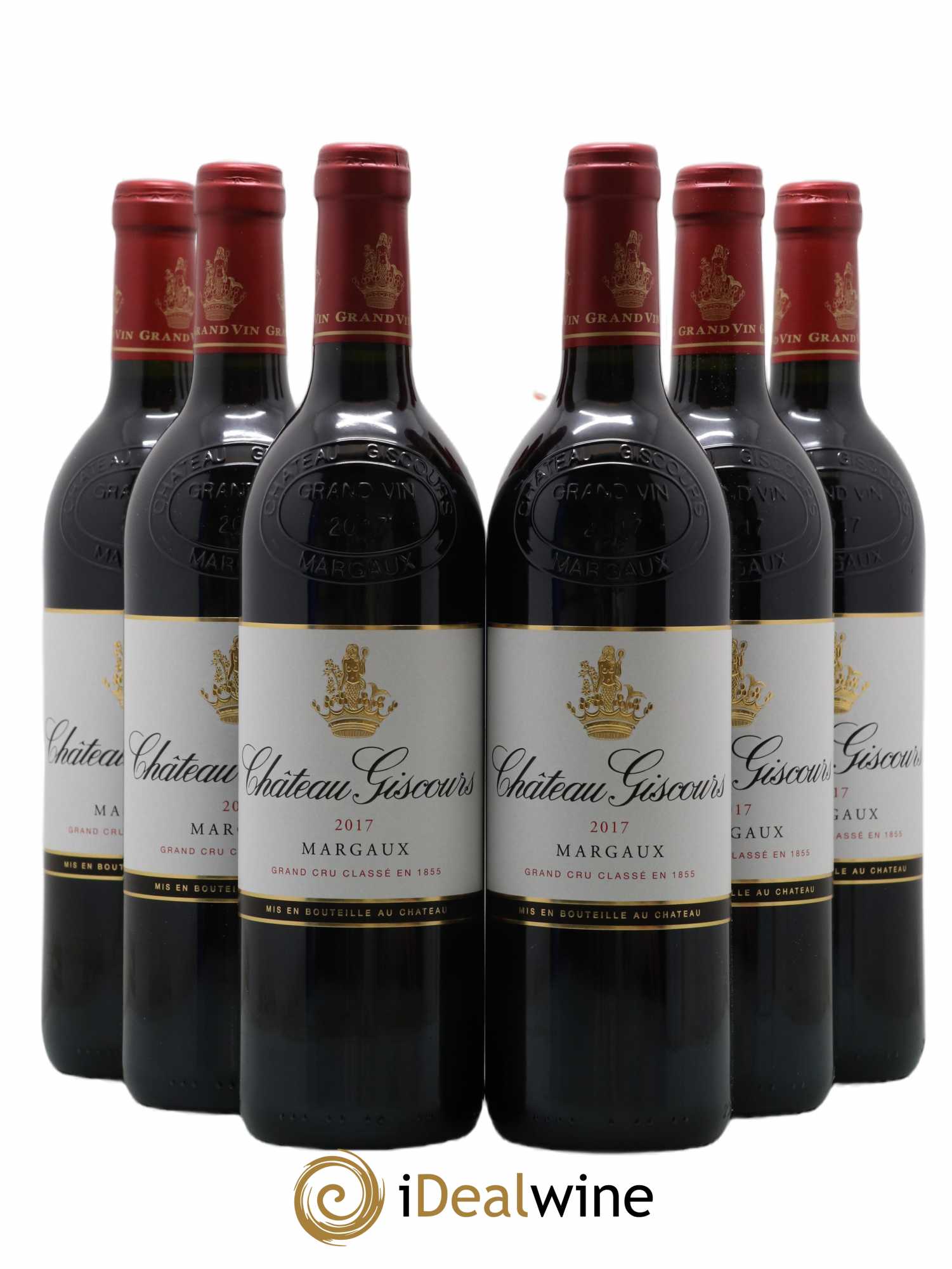 Château Giscours 3ème Grand Cru Classé 2017 - Lot de 6 bouteilles - 0