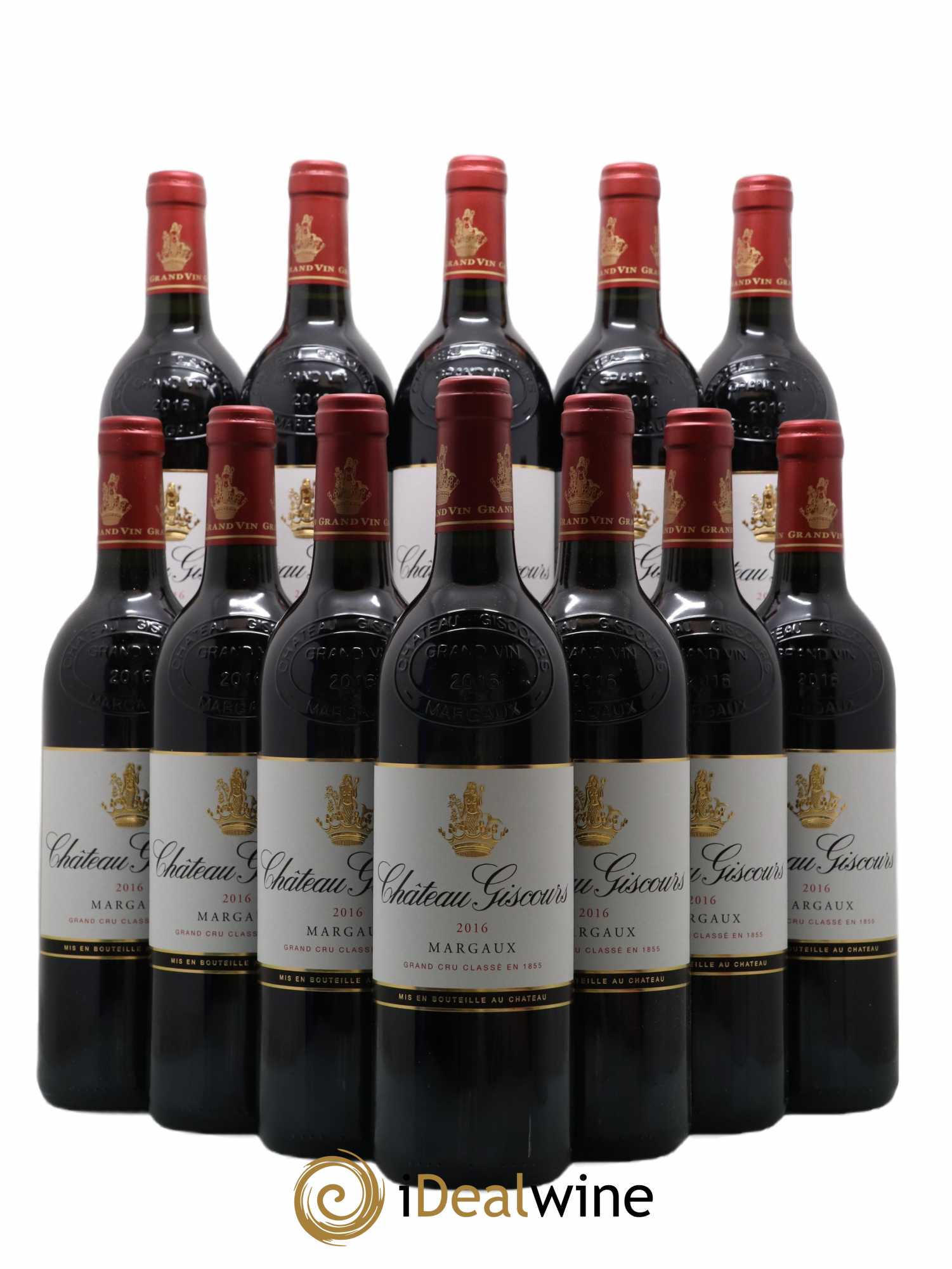 Château Giscours 3ème Grand Cru Classé 2016 - Lot de 12 bouteilles - 0