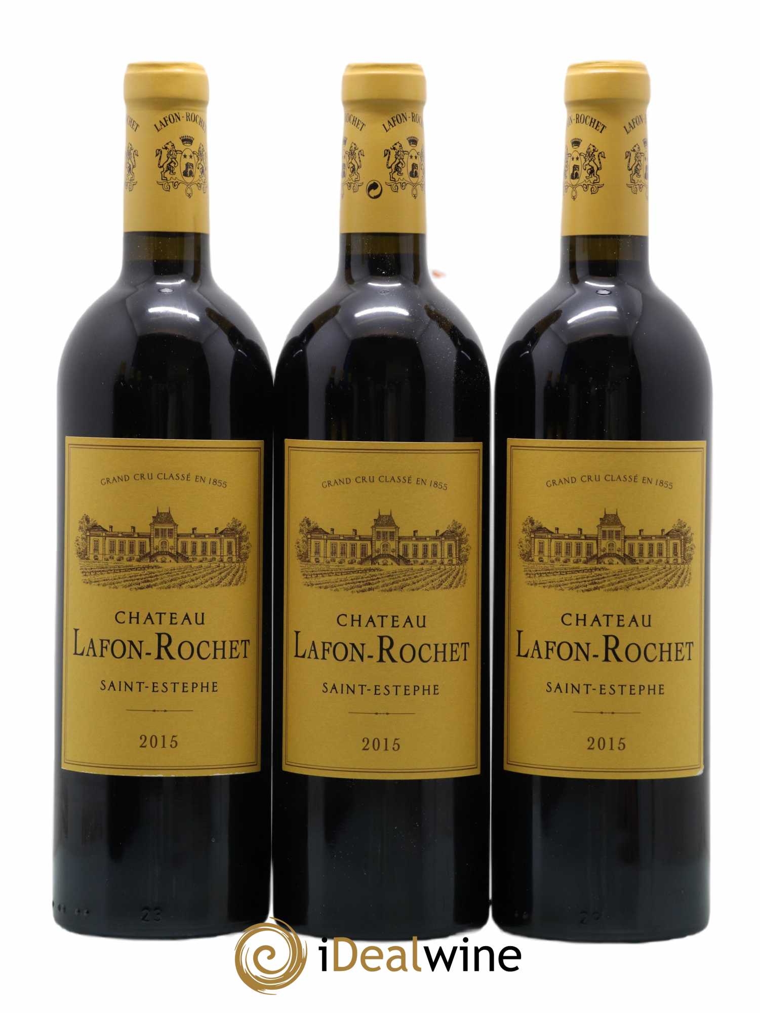 Château Lafon Rochet 4ème Grand Cru Classé 2015 - Lot de 12 bouteilles - 2