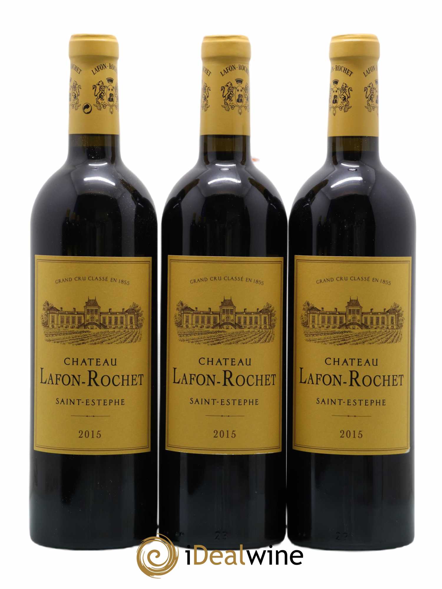 Château Lafon Rochet 4ème Grand Cru Classé 2015 - Lot de 12 bouteilles - 3