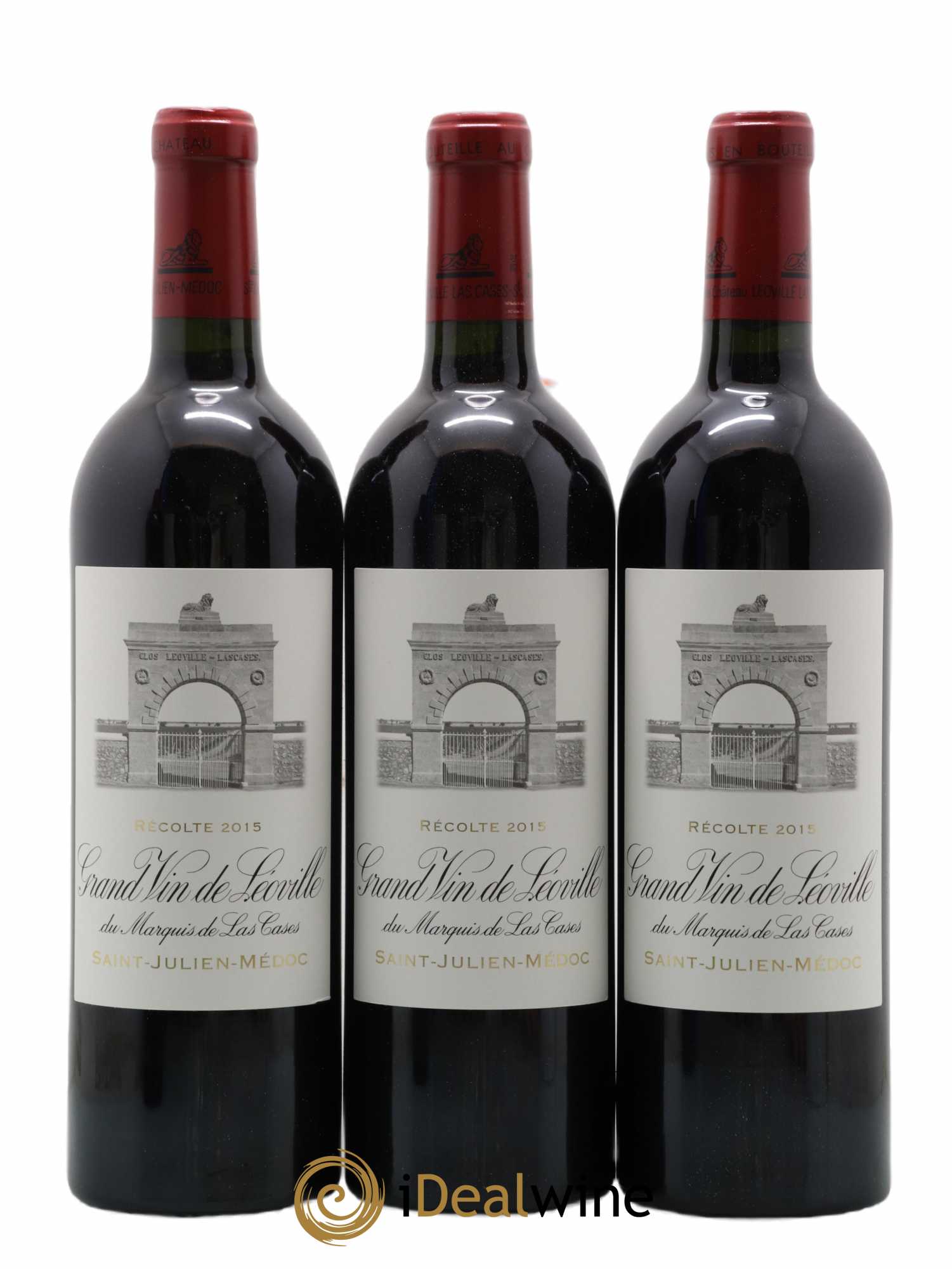 Château Léoville Las Cases 2ème Grand Cru Classé 2015 - Lot de 6 bouteilles - 1