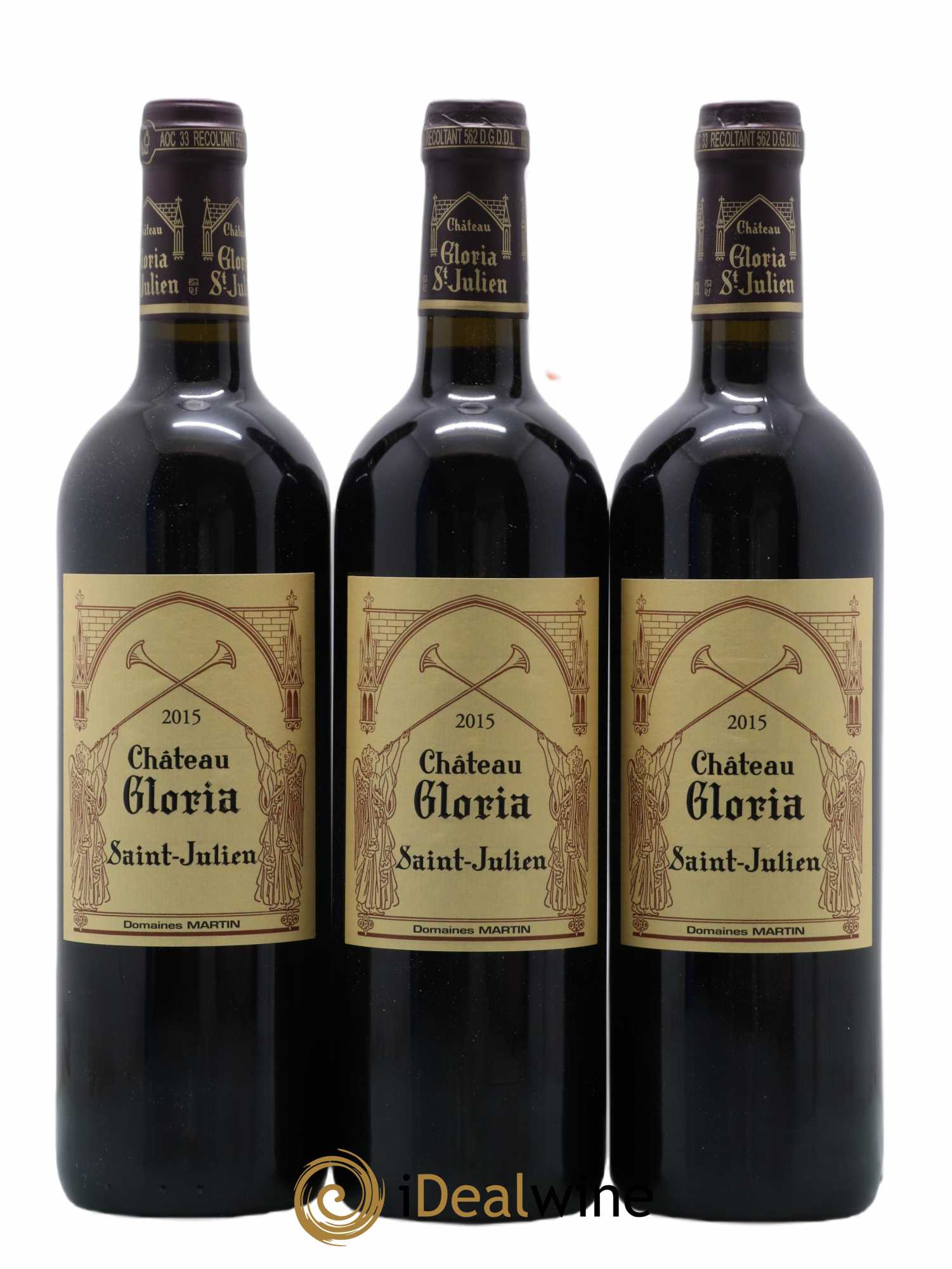 Château Gloria 2015 - Lot of 6 bottles - 2