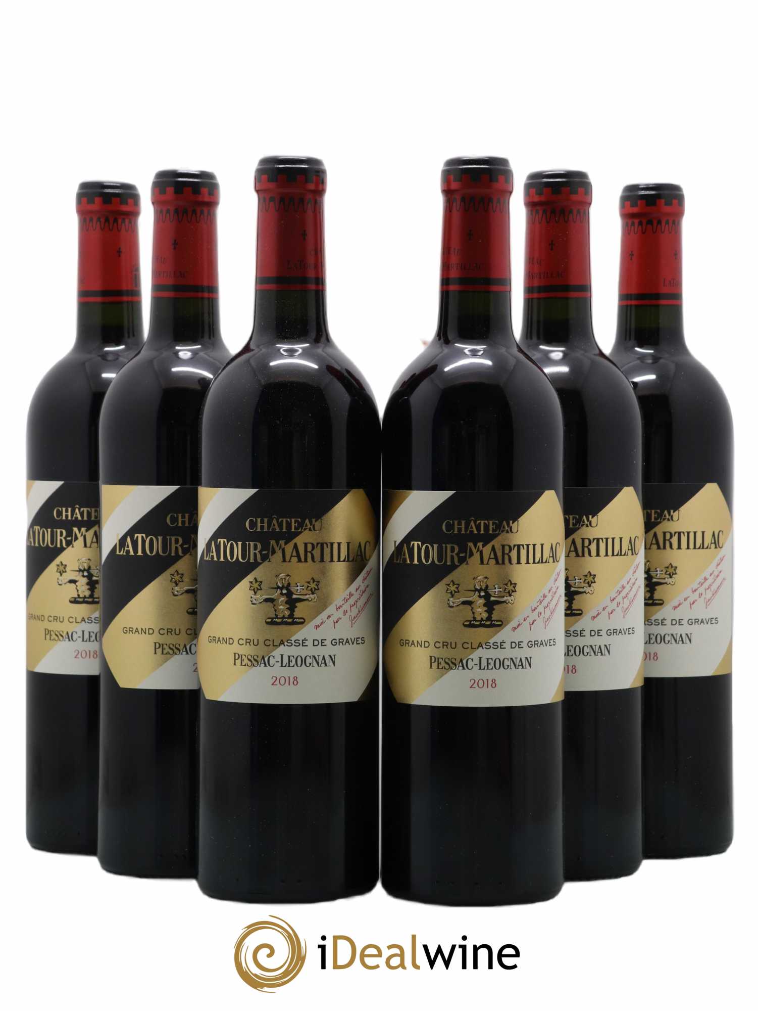 Château Latour-Martillac Cru Classé de Graves 2018 - Lot de 6 bouteilles - 0