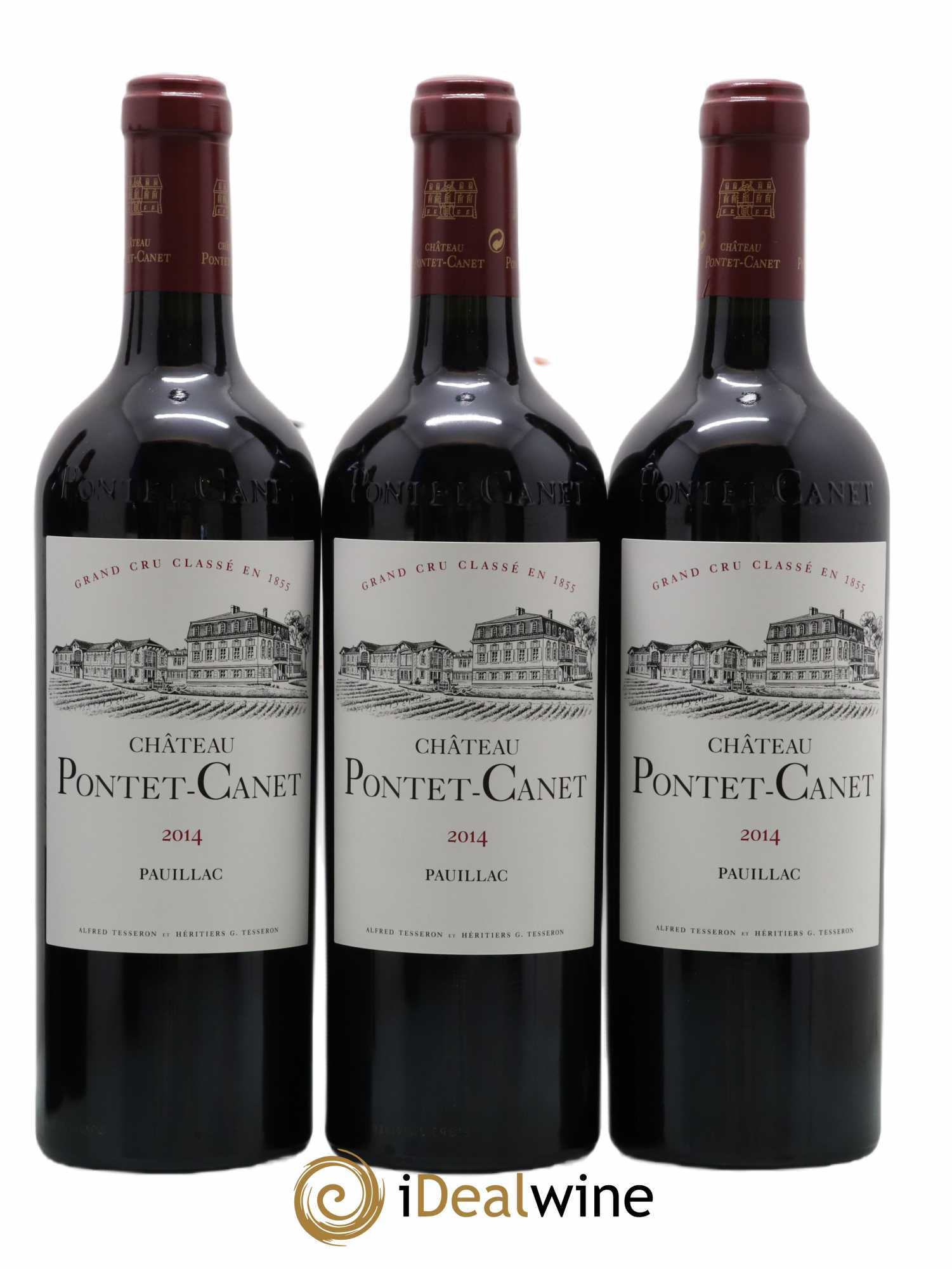 Château Pontet Canet 5ème Grand Cru Classé 2014 - Lot de 6 bouteilles - 1