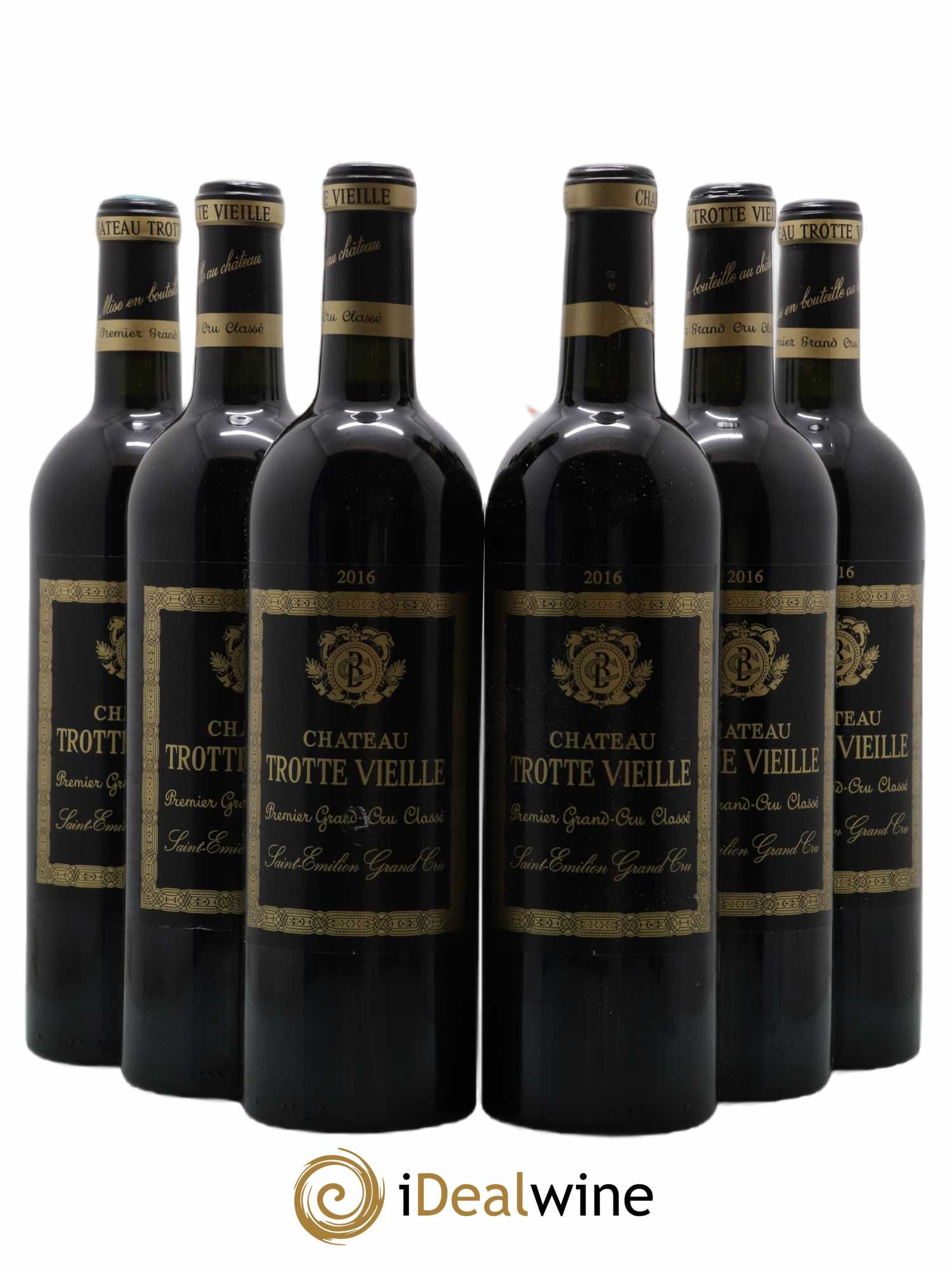 Château Trotte Vieille 1er Grand Cru Classé B 2016 - Lot de 6 bouteilles - 0