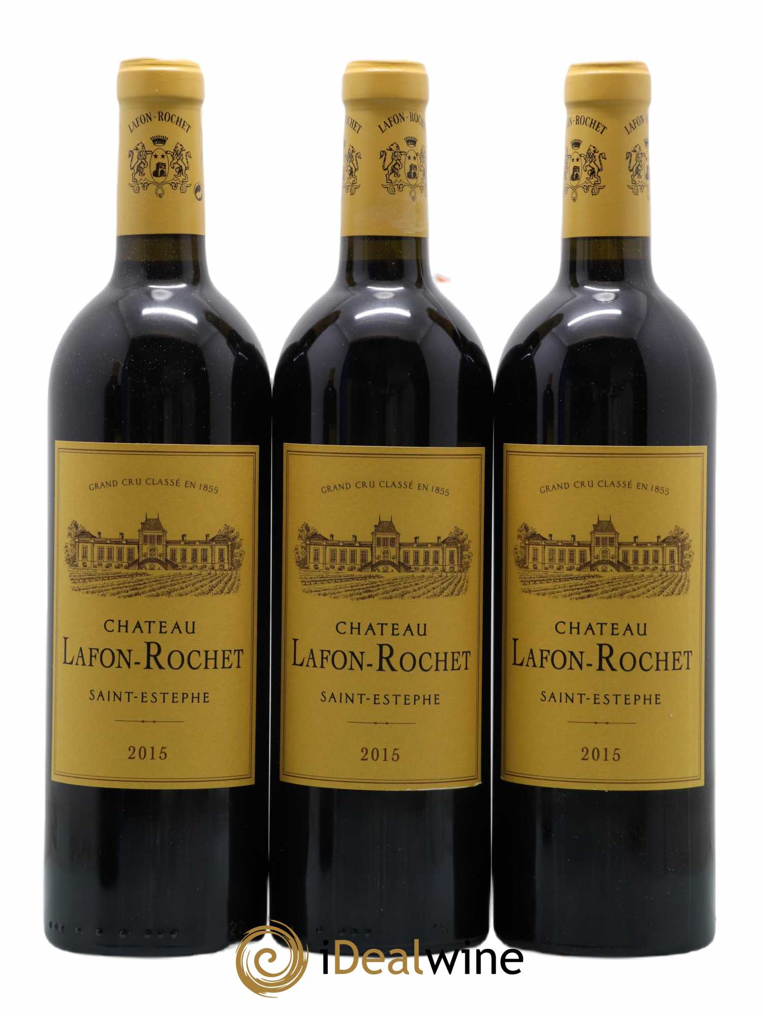 Château Lafon Rochet 4ème Grand Cru Classé 2015 - Lot de 12 bouteilles - 1