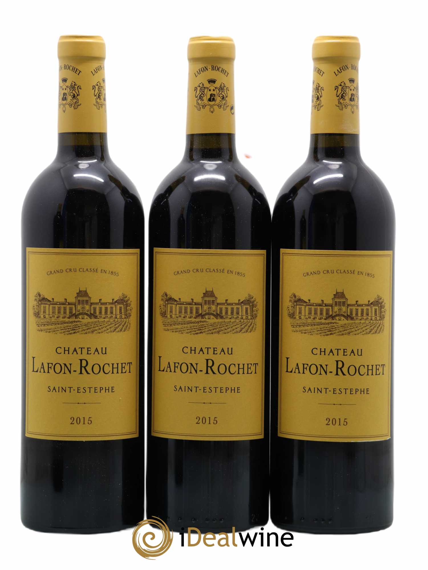 Château Lafon Rochet 4ème Grand Cru Classé 2015 - Lot de 12 bouteilles - 2