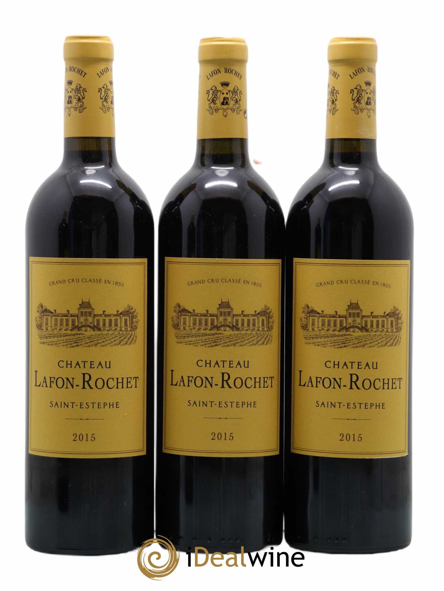 Château Lafon Rochet 4ème Grand Cru Classé 2015 - Lot de 12 bouteilles - 4
