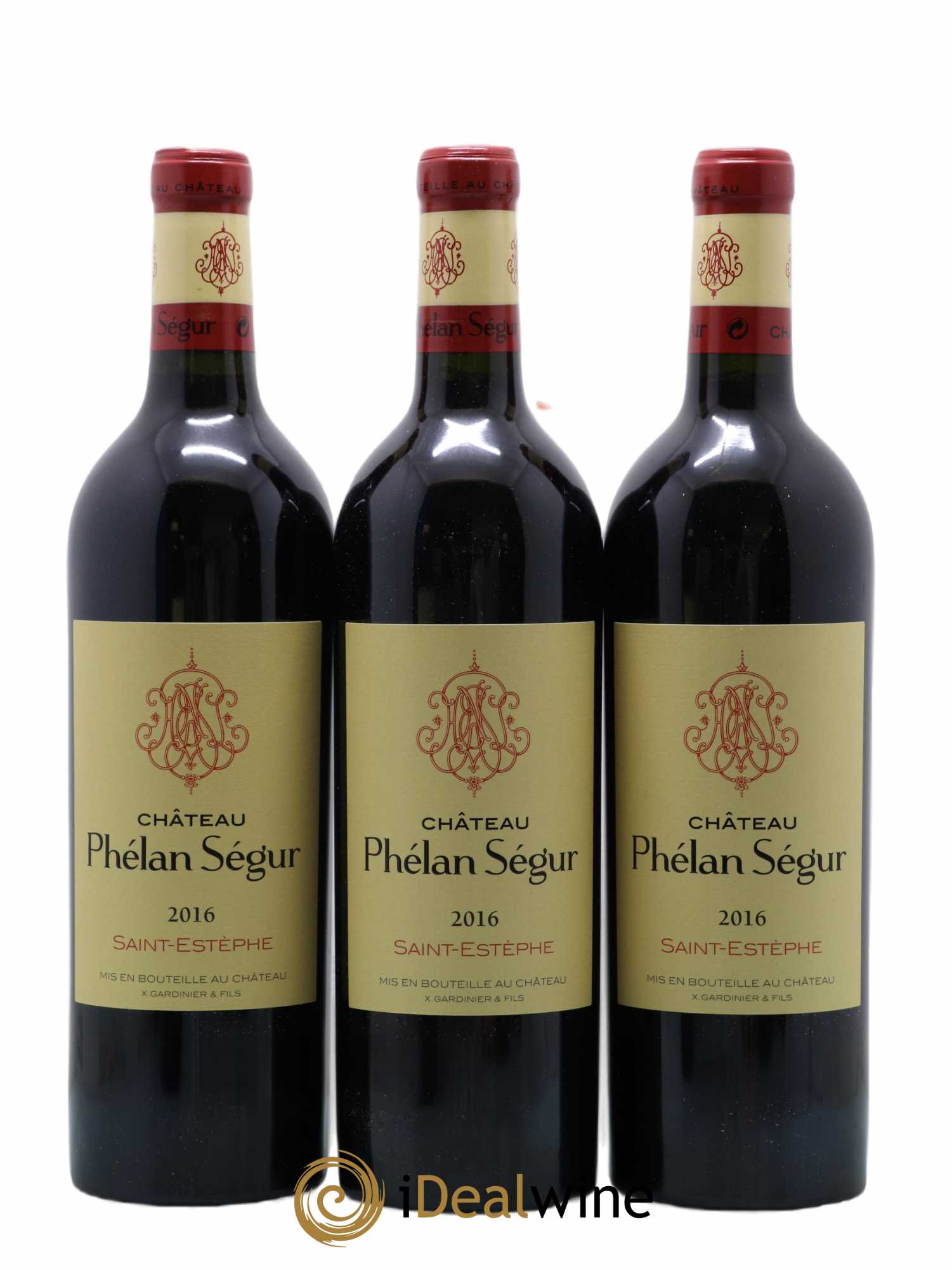 Château Phélan Ségur 2016 - Lot de 6 bouteilles - 1