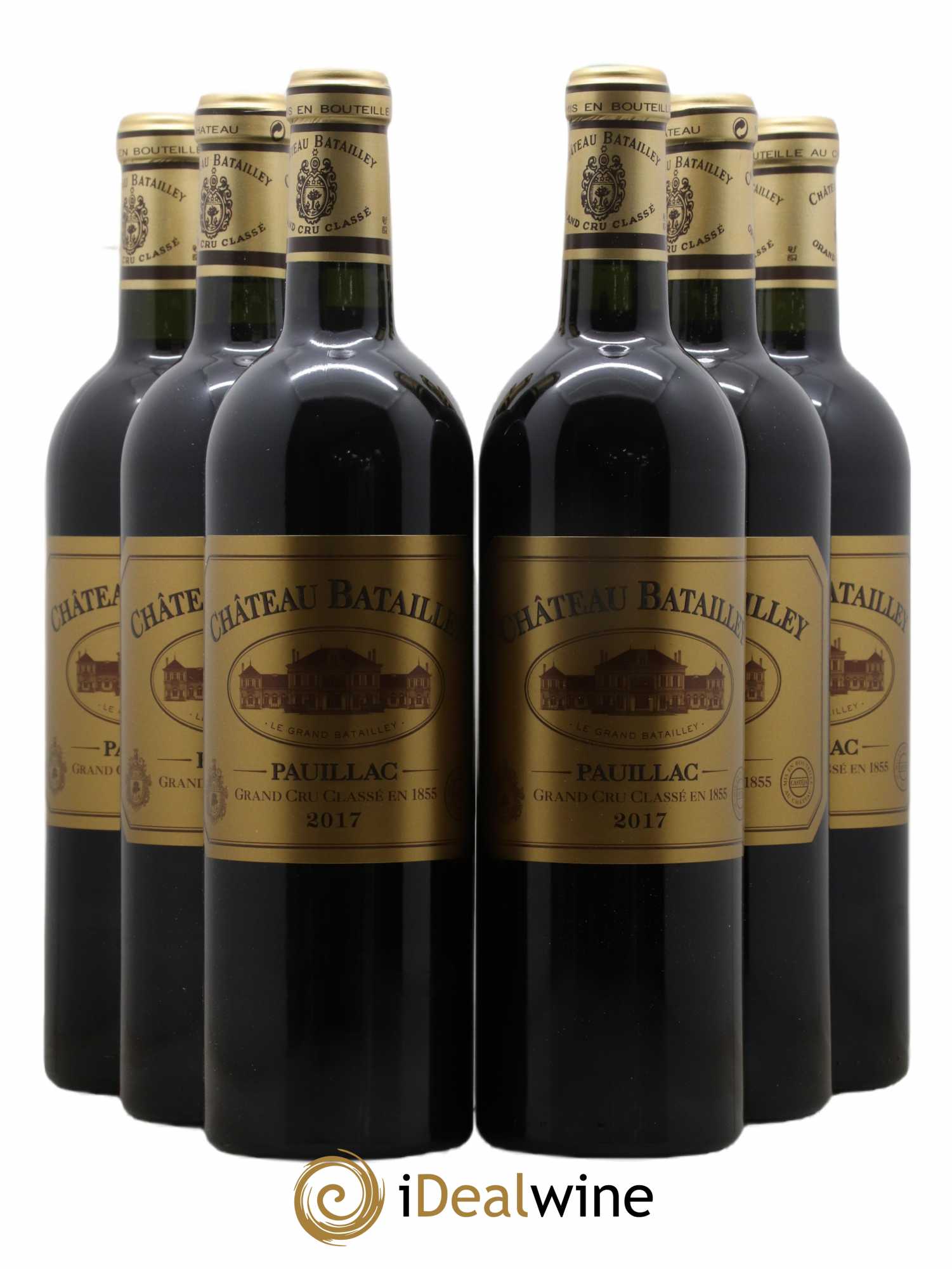 Château Batailley 5ème Grand Cru Classé 2017 - Lot de 6 bouteilles - 0