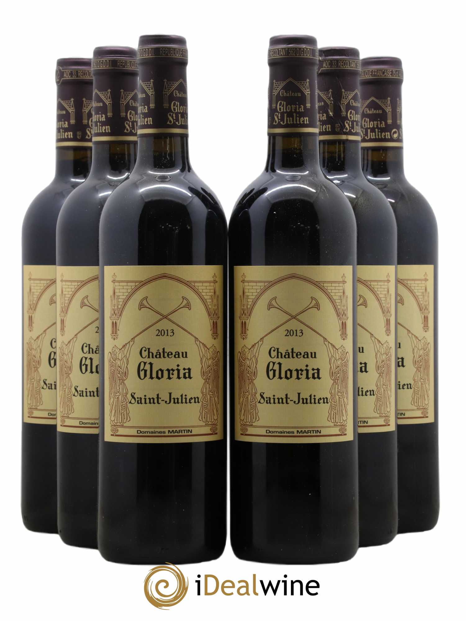Château Gloria 2013 - Lot de 6 bouteilles - 0