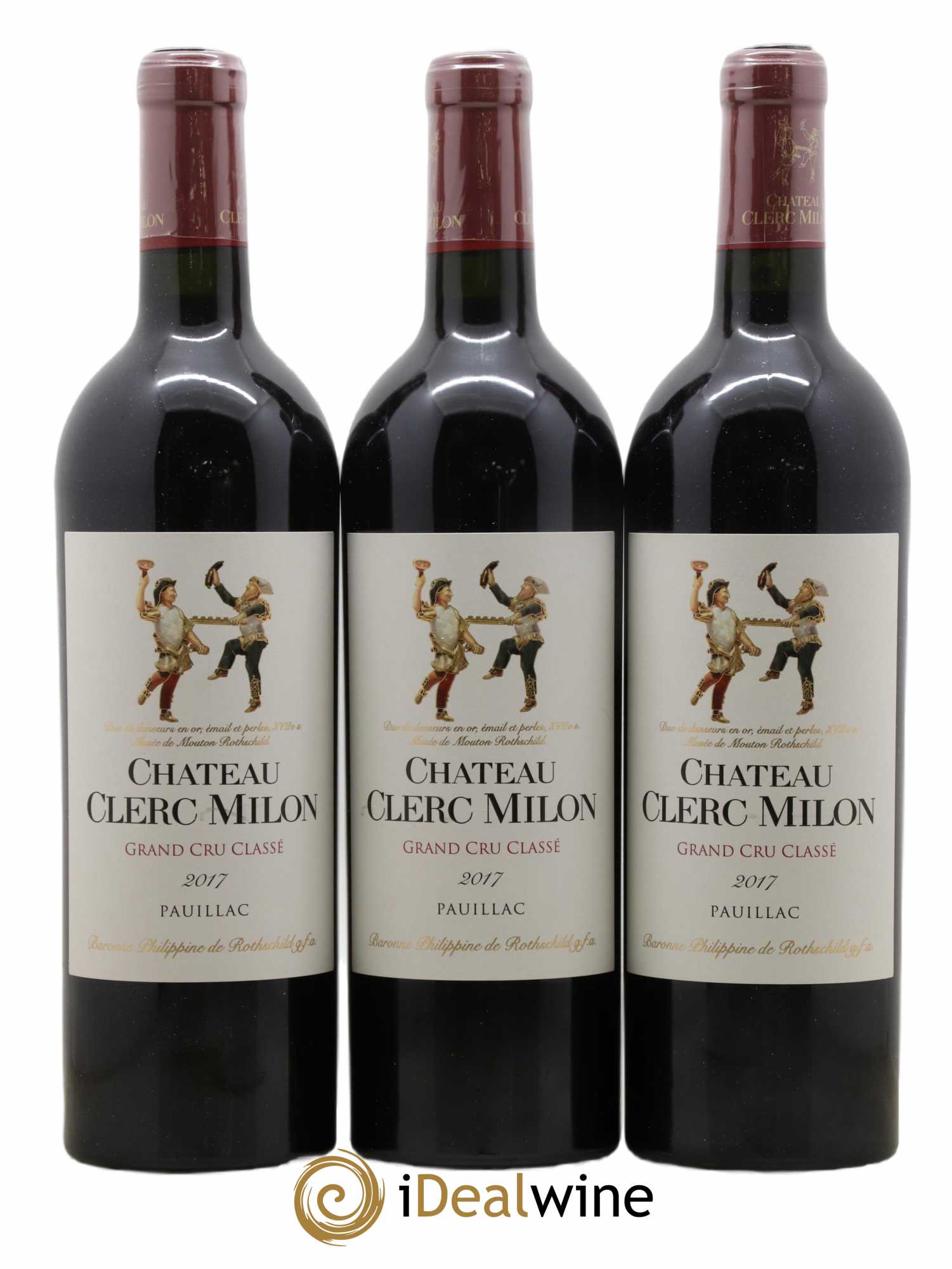 Château Clerc Milon 5ème Grand Cru Classé 2017 - Lot de 6 bouteilles - 2