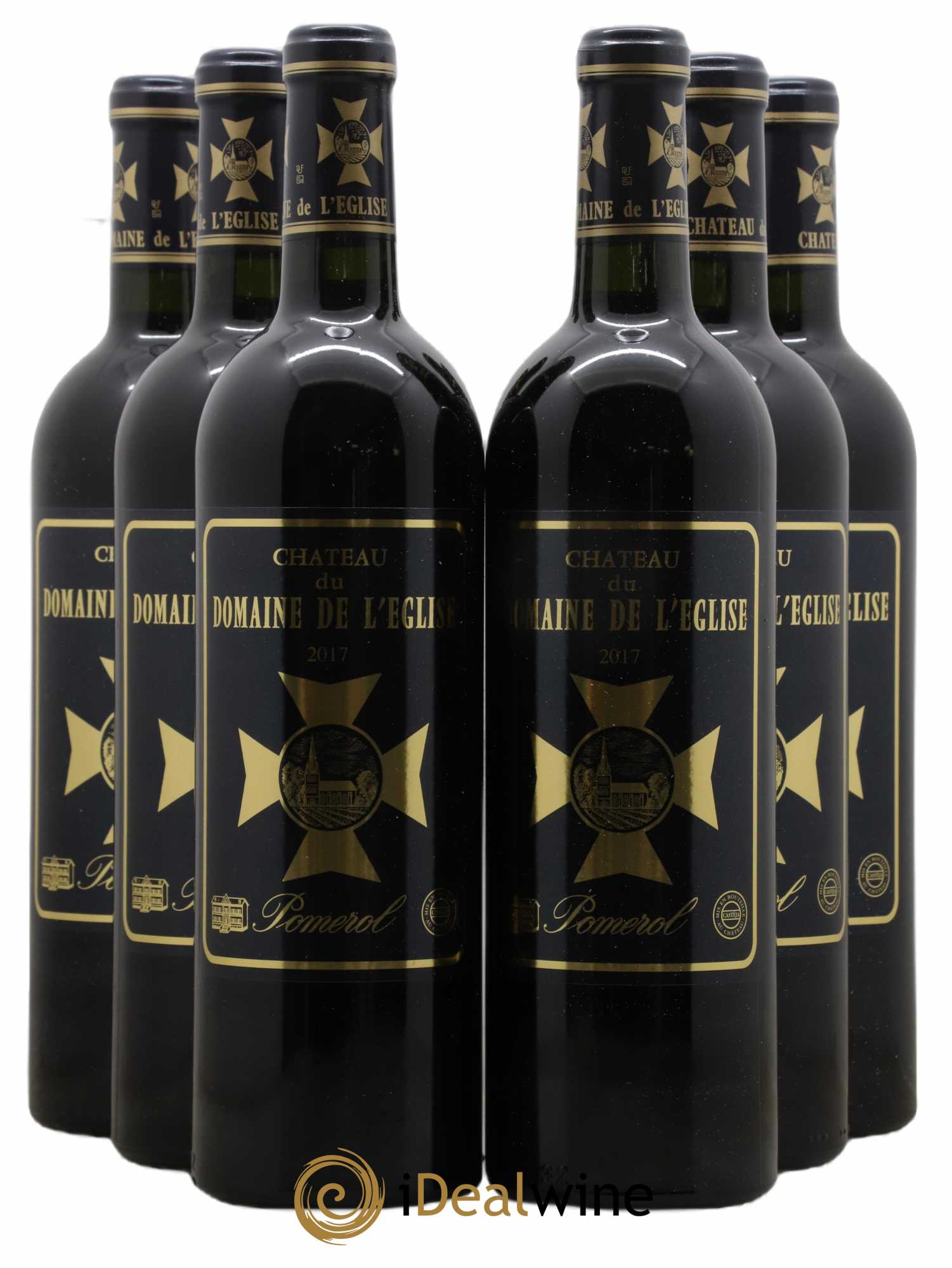 Château du Domaine de l'Église 2017 - Lot de 6 bouteilles - 0