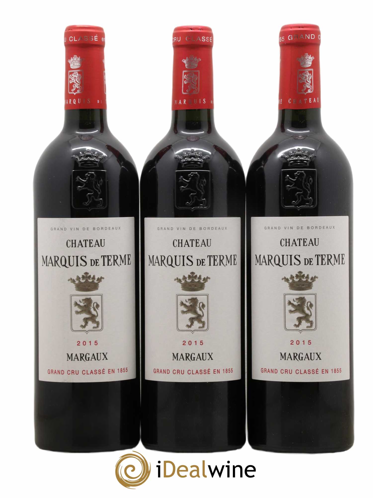 Château Marquis de Terme 4ème Grand Cru Classé 2015 - Lot de 6 bouteilles - 2
