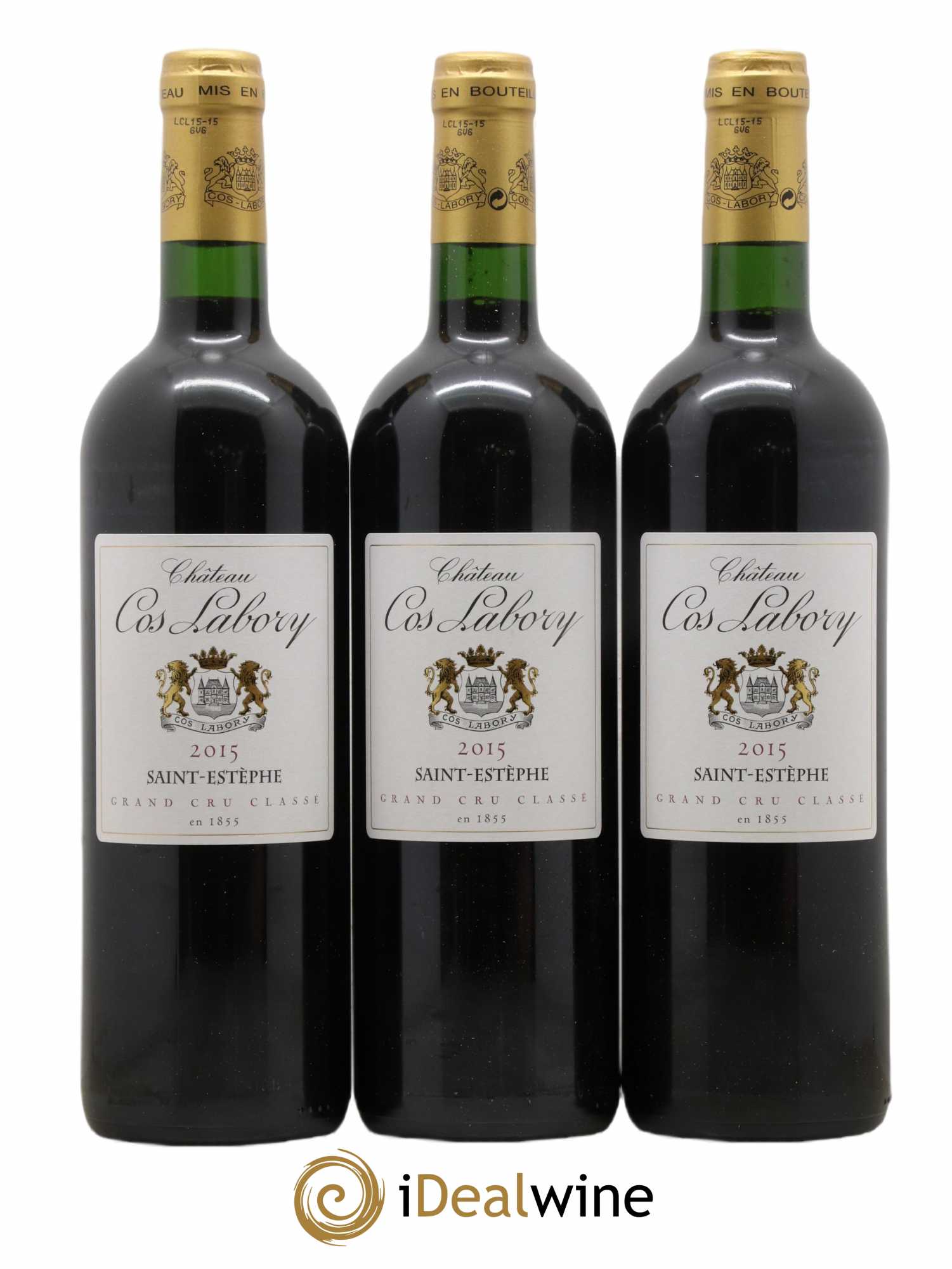 Château Cos Labory 5ème Grand Cru Classé 2015 - Lot of 6 bottles - 1