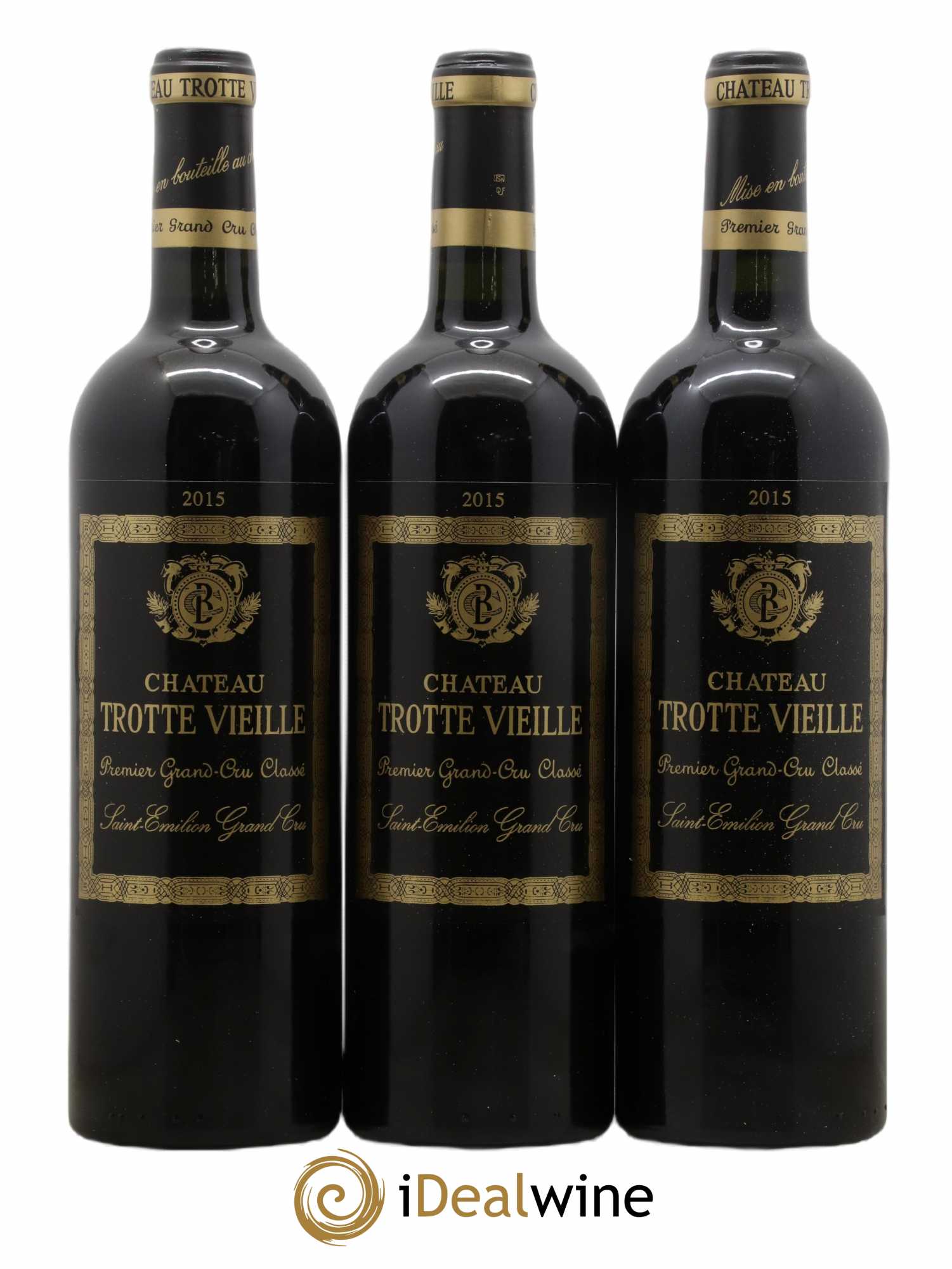 Château Trotte Vieille 1er Grand Cru Classé B 2015 - Lotto di 6 bottiglie - 1