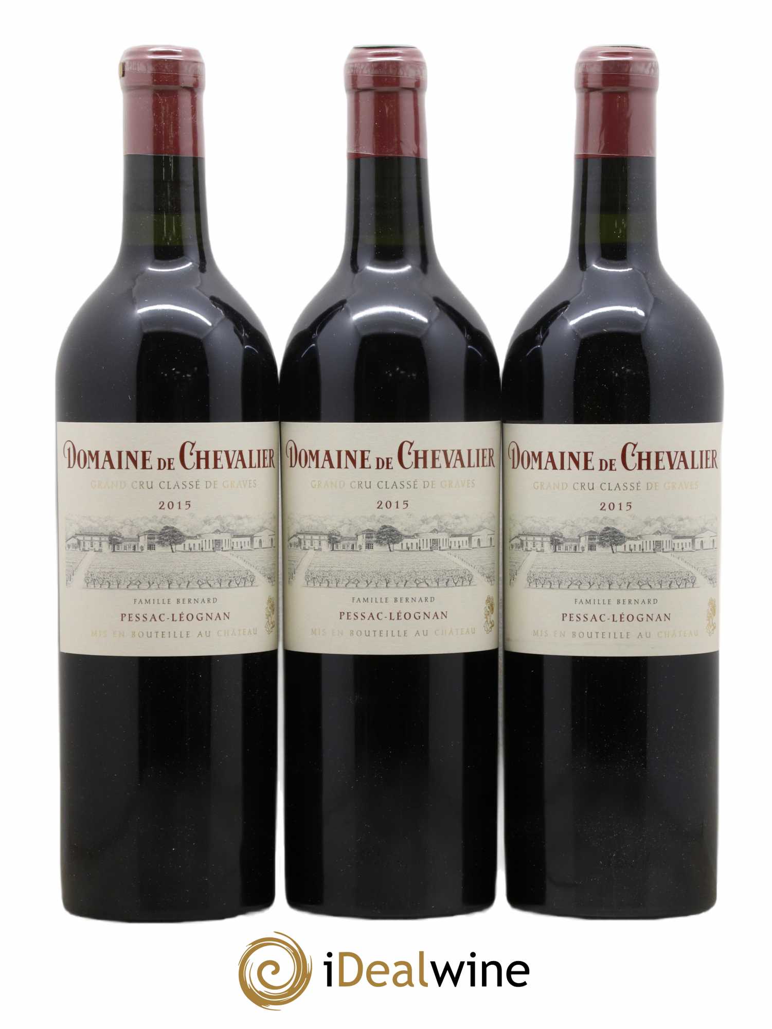 Domaine de Chevalier Cru Classé de Graves 2015 - Lot de 6 bouteilles - 1