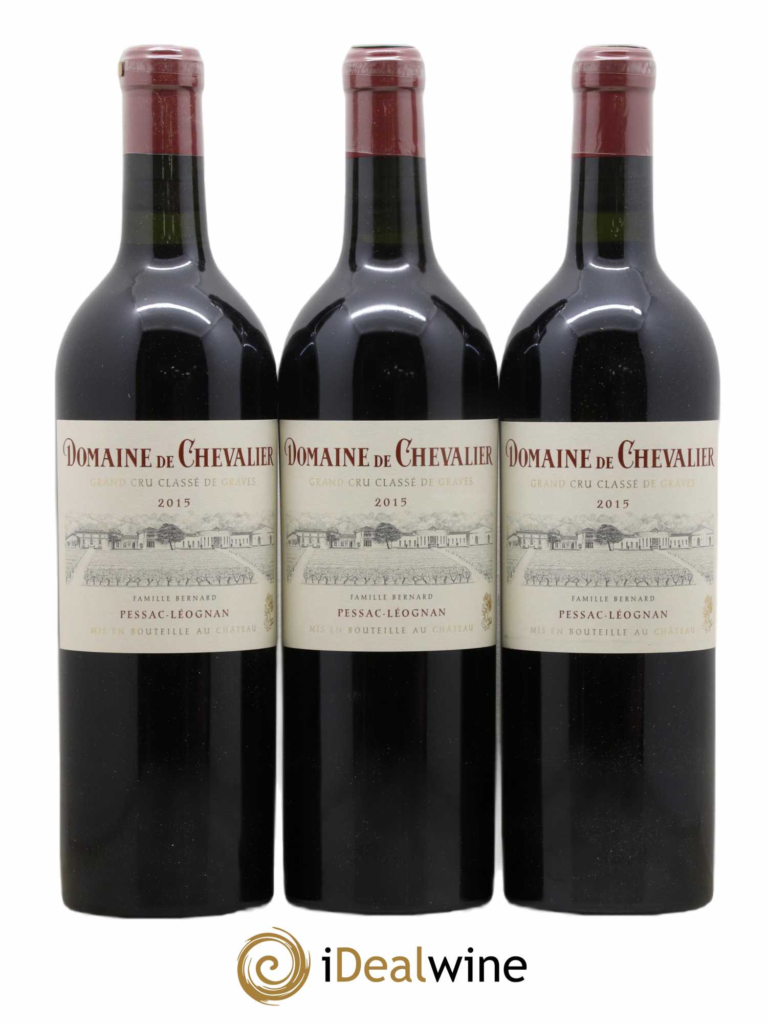 Domaine de Chevalier Cru Classé de Graves 2015 - Lot de 6 bouteilles - 2