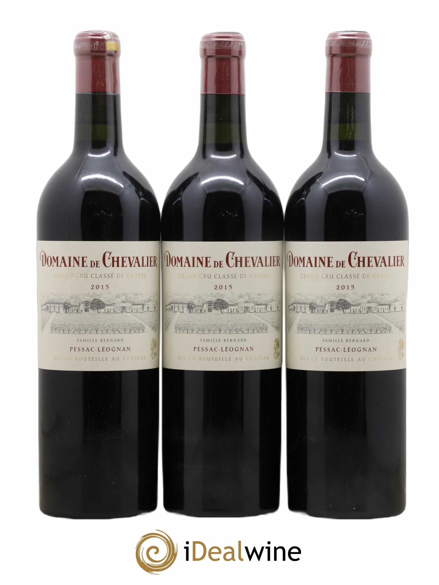 Domaine de Chevalier Cru Classé de Graves 2015 - Lot de 6 bouteilles - 1