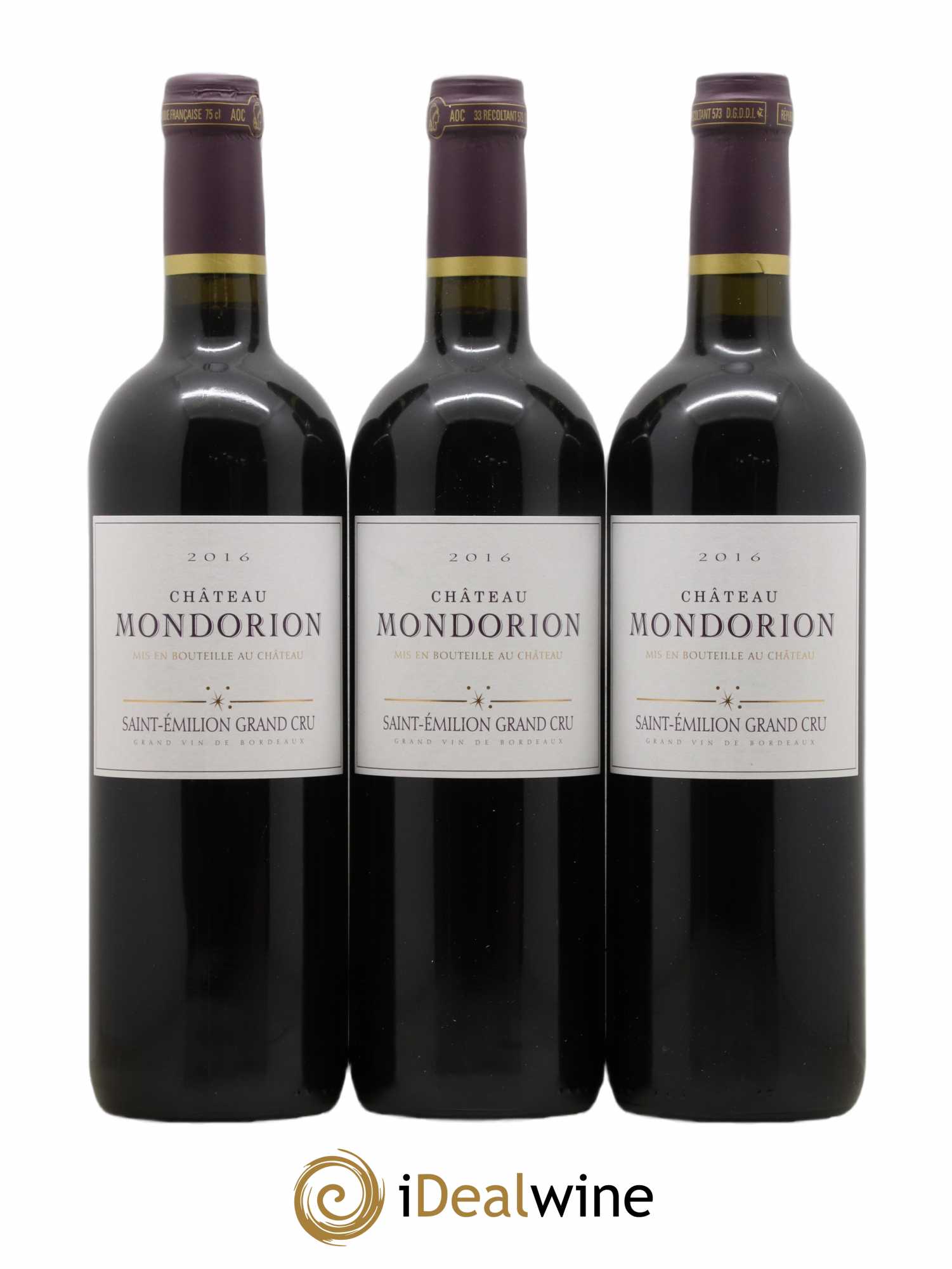 Saint-Émilion Grand Cru 2016 - Posten von 6 Flaschen - 2