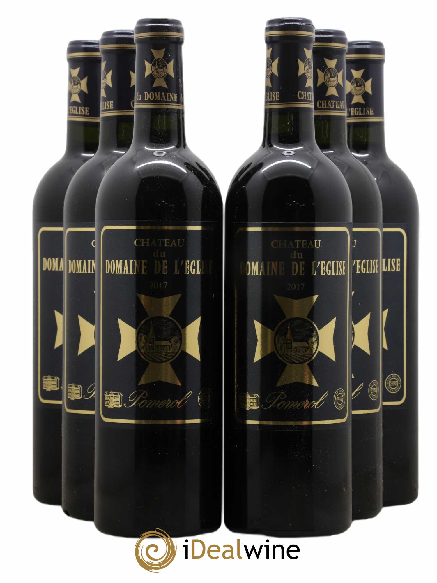 Château du Domaine de l'Église 2017 - Lot de 6 bouteilles - 0