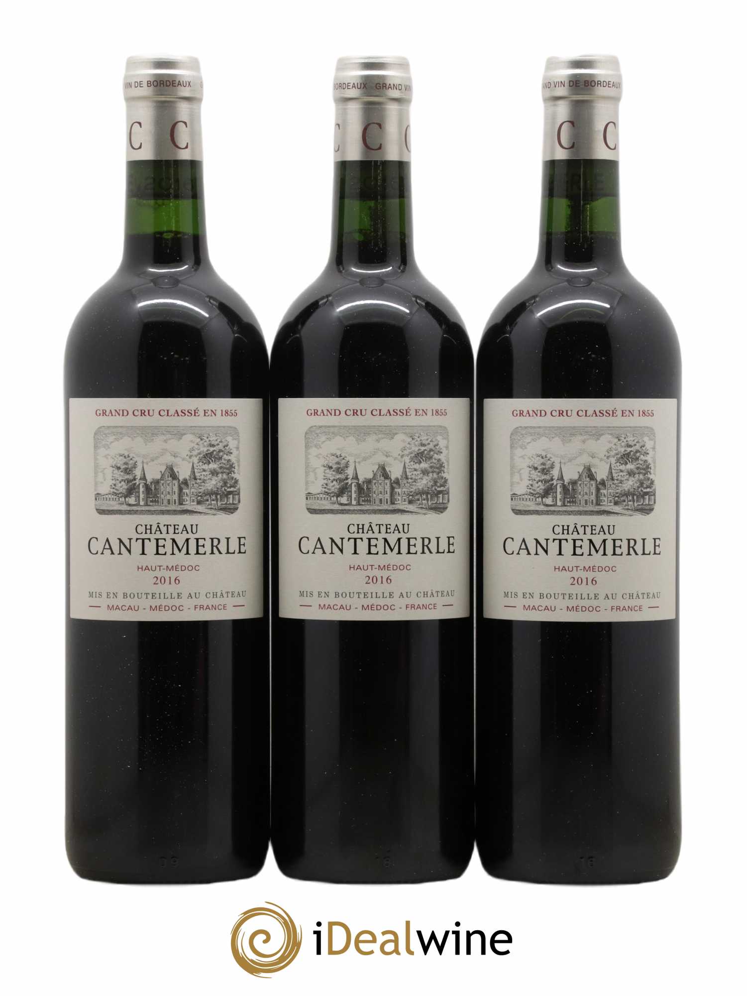 Château Cantemerle 5ème Grand Cru Classé 2016 - Lot de 6 bouteilles - 2