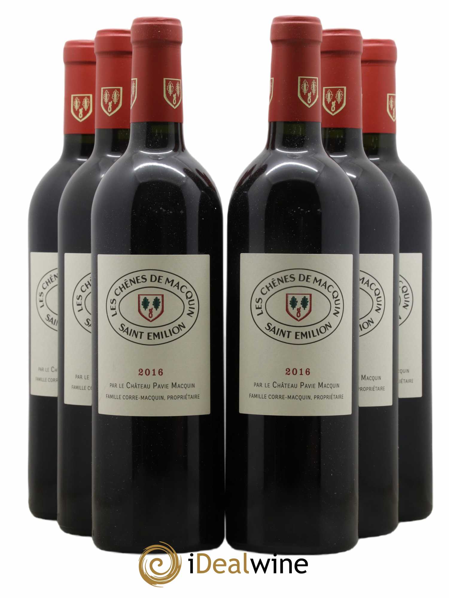 Saint-Émilion Grand Cru 2016 - Posten von 6 Flaschen - 0