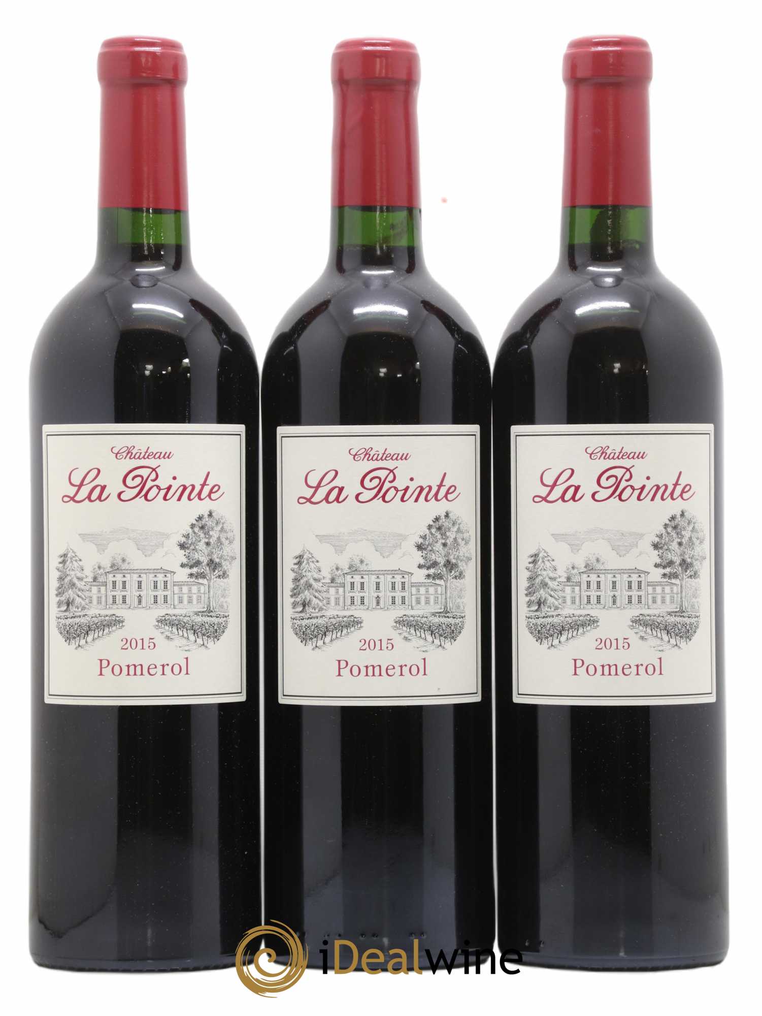 Château la Pointe 2015 - Lot de 3 bouteilles - 0