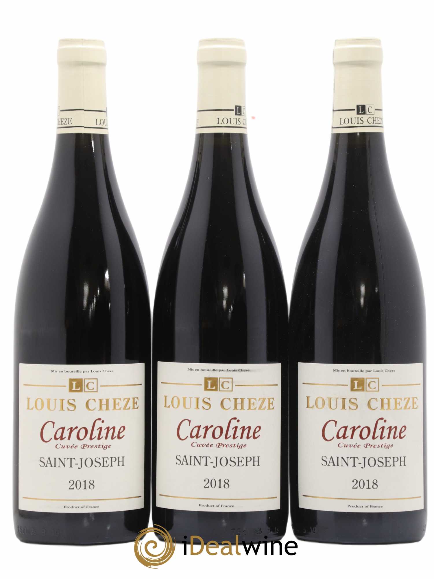 Saint-Joseph Caroline Louis Cheze (Domaine) 2018 - Lot de 3 bouteilles - 0