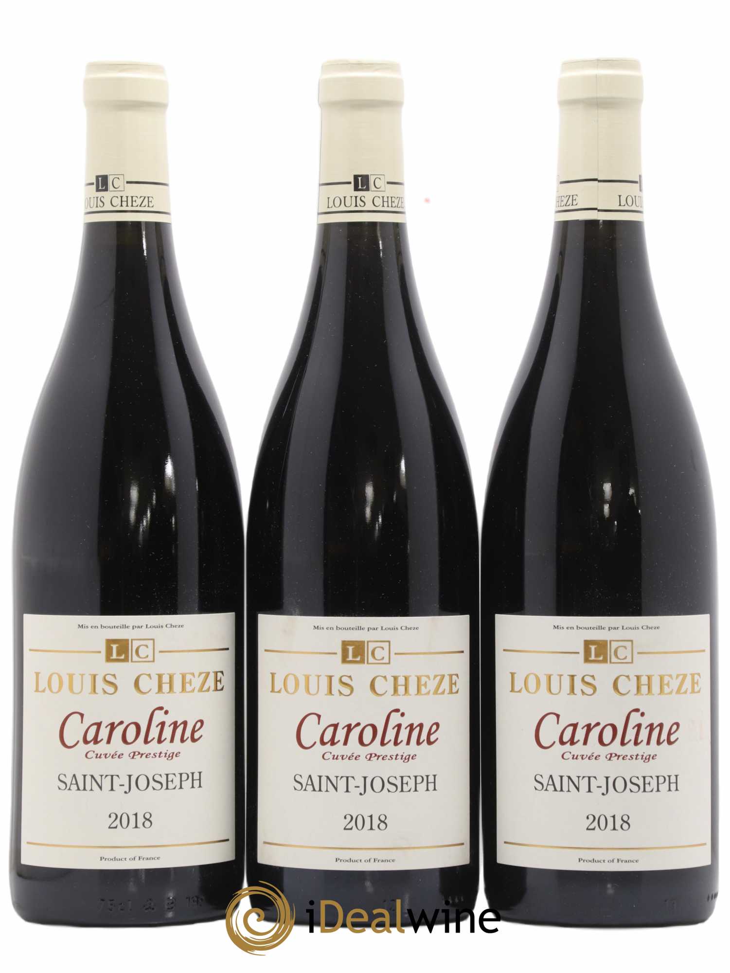 Saint-Joseph Caroline Louis Cheze (Domaine) 2018 - Lot de 3 bouteilles - 0