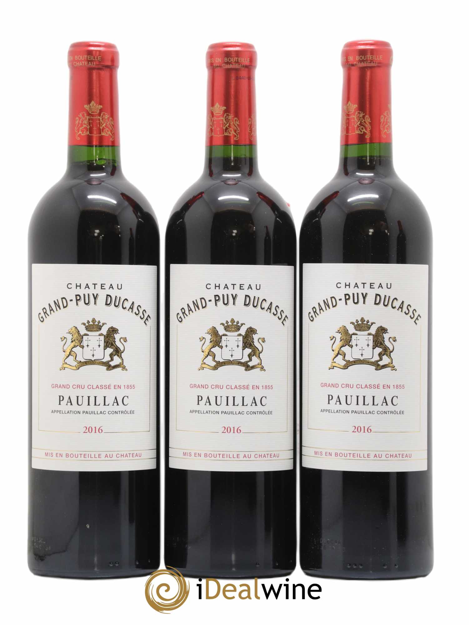 Château Grand Puy Ducasse 5ème Grand Cru Classé 2016 - Lot de 3 bouteilles - 0