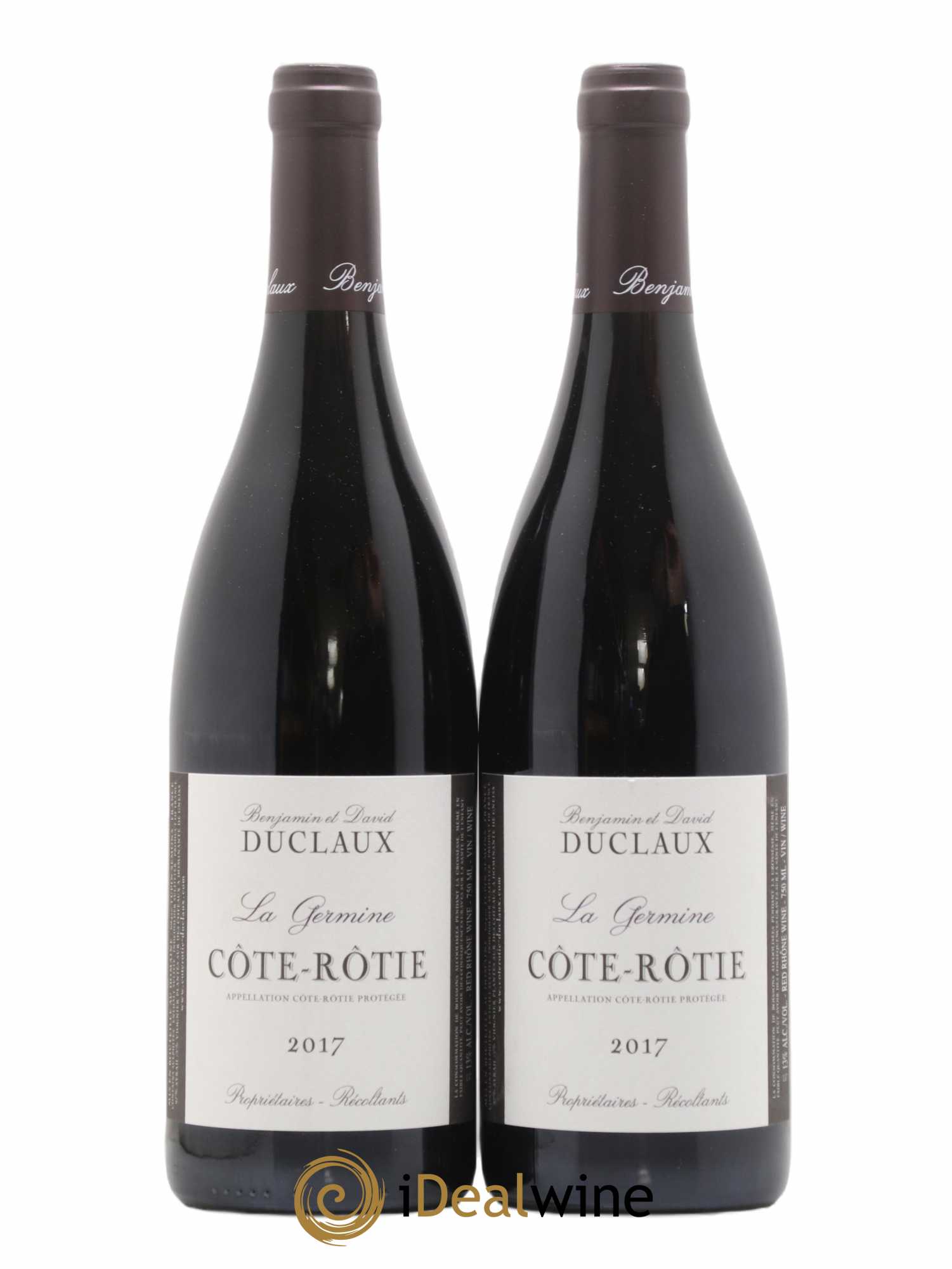 Côte-Rôtie La Germine Domaine Duclaux 2017 - Lot de 2 bouteilles - 0
