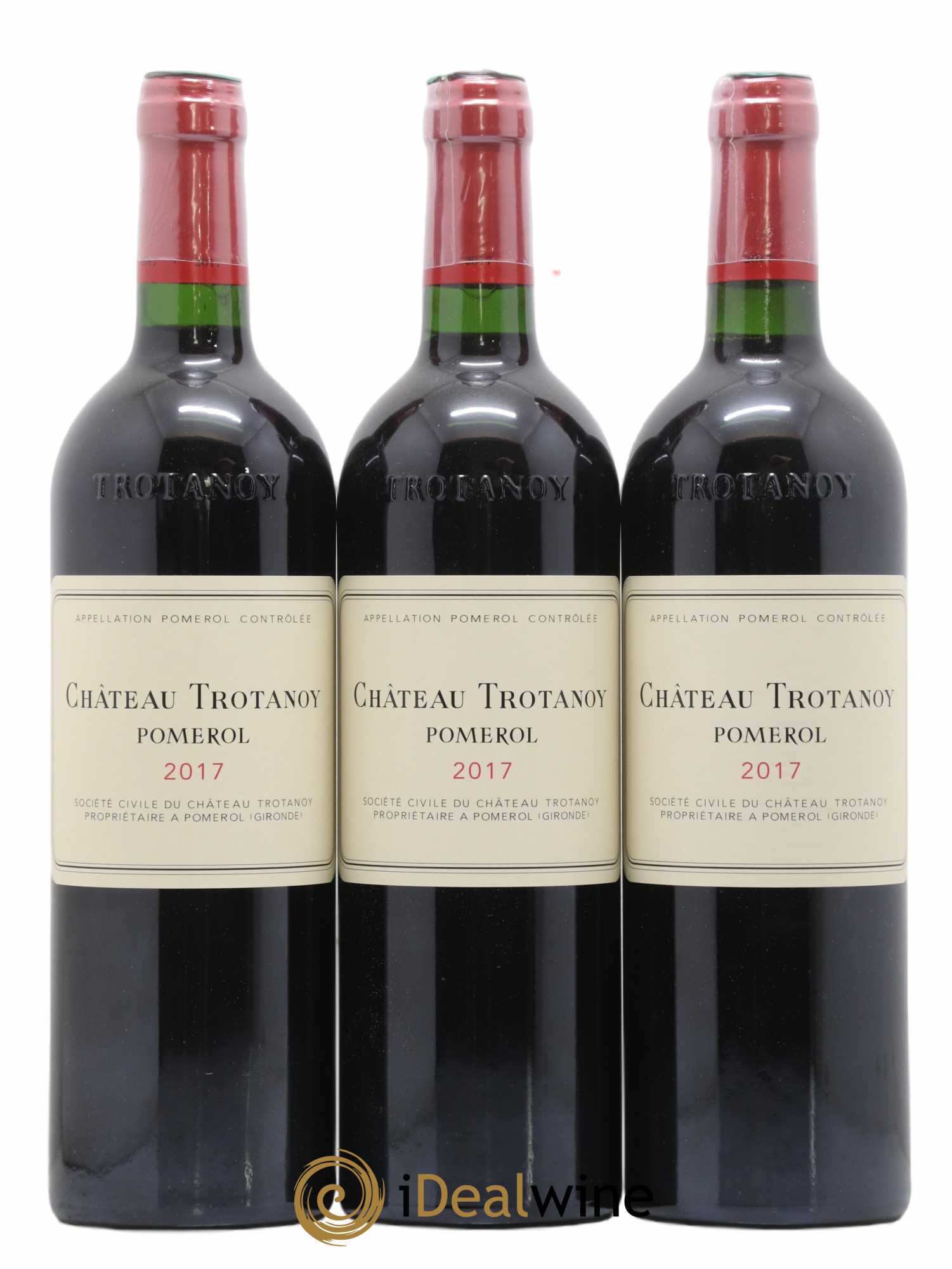 Château Trotanoy 2017 - Lot de 3 bouteilles - 0