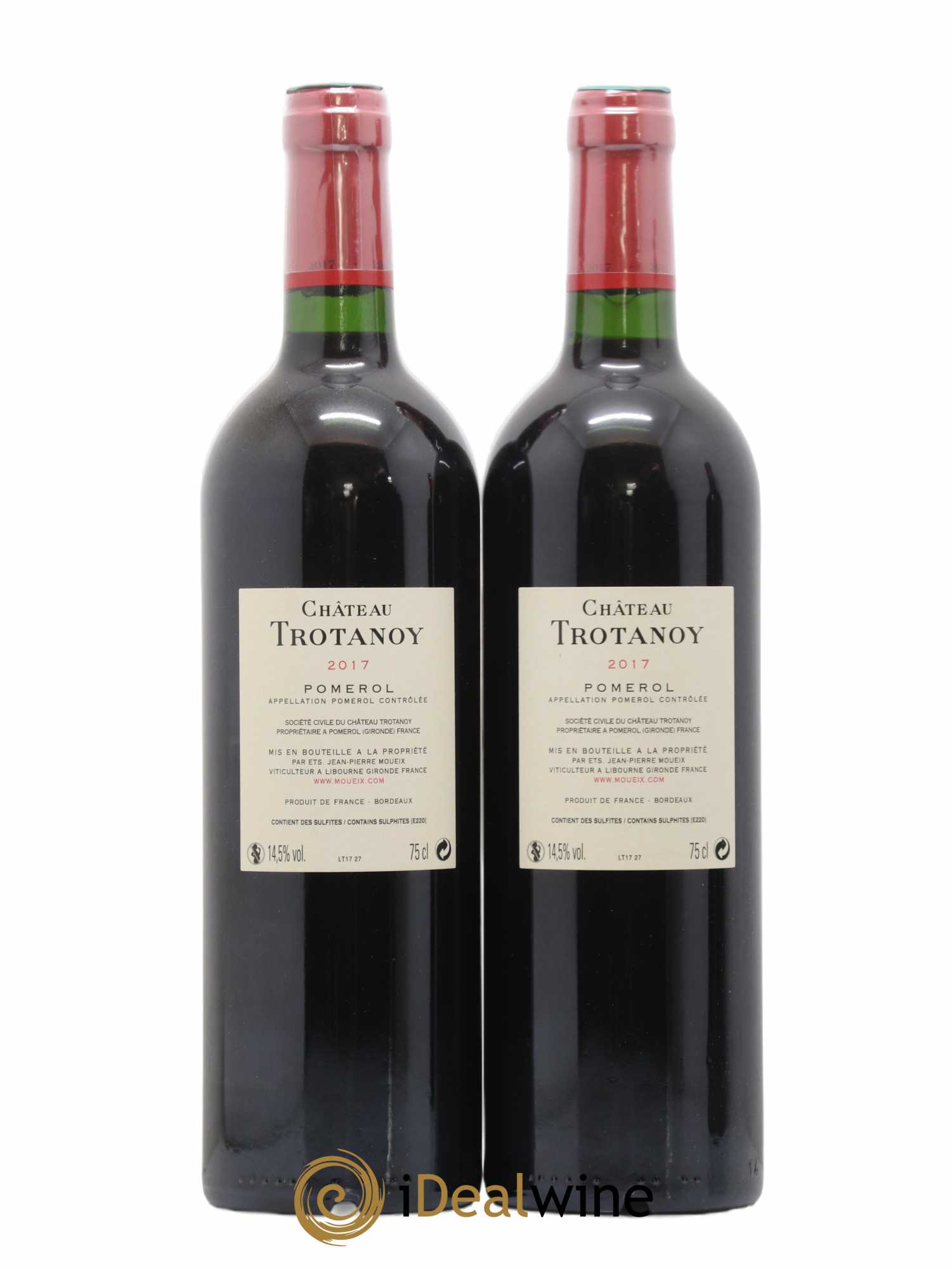 Château Trotanoy 2017 - Lot de 2 bouteilles - 1