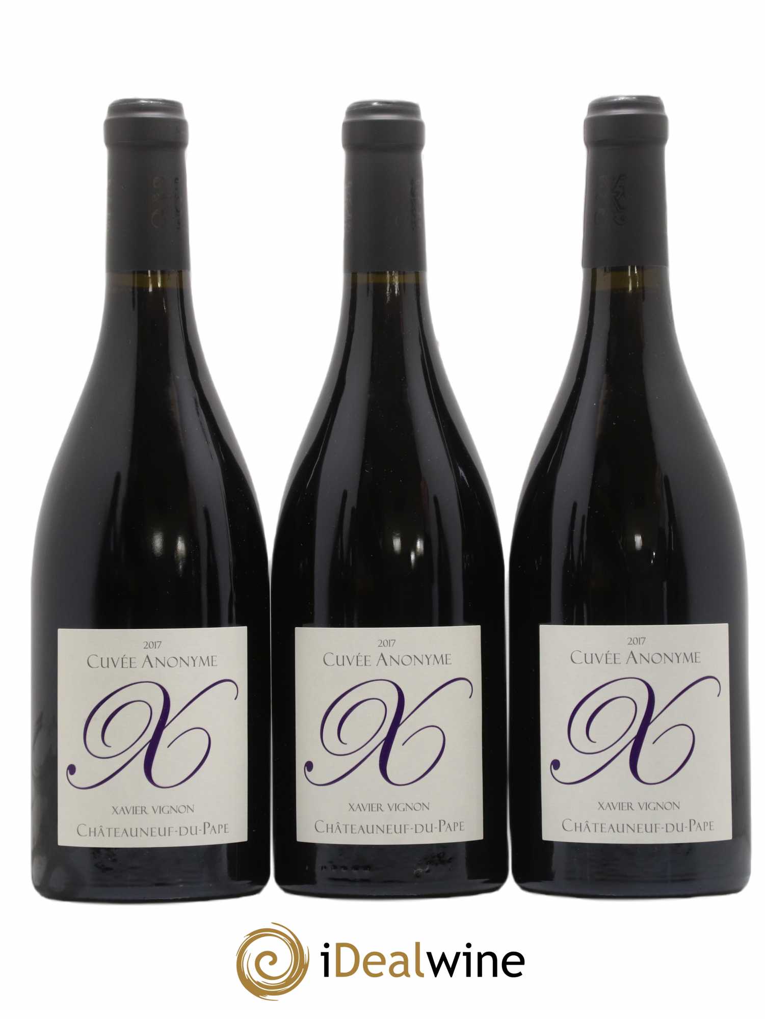 Châteauneuf-du-Pape Cuvée Anonyme Xavier Vignon 2017 - Lot de 6 bouteilles - 1