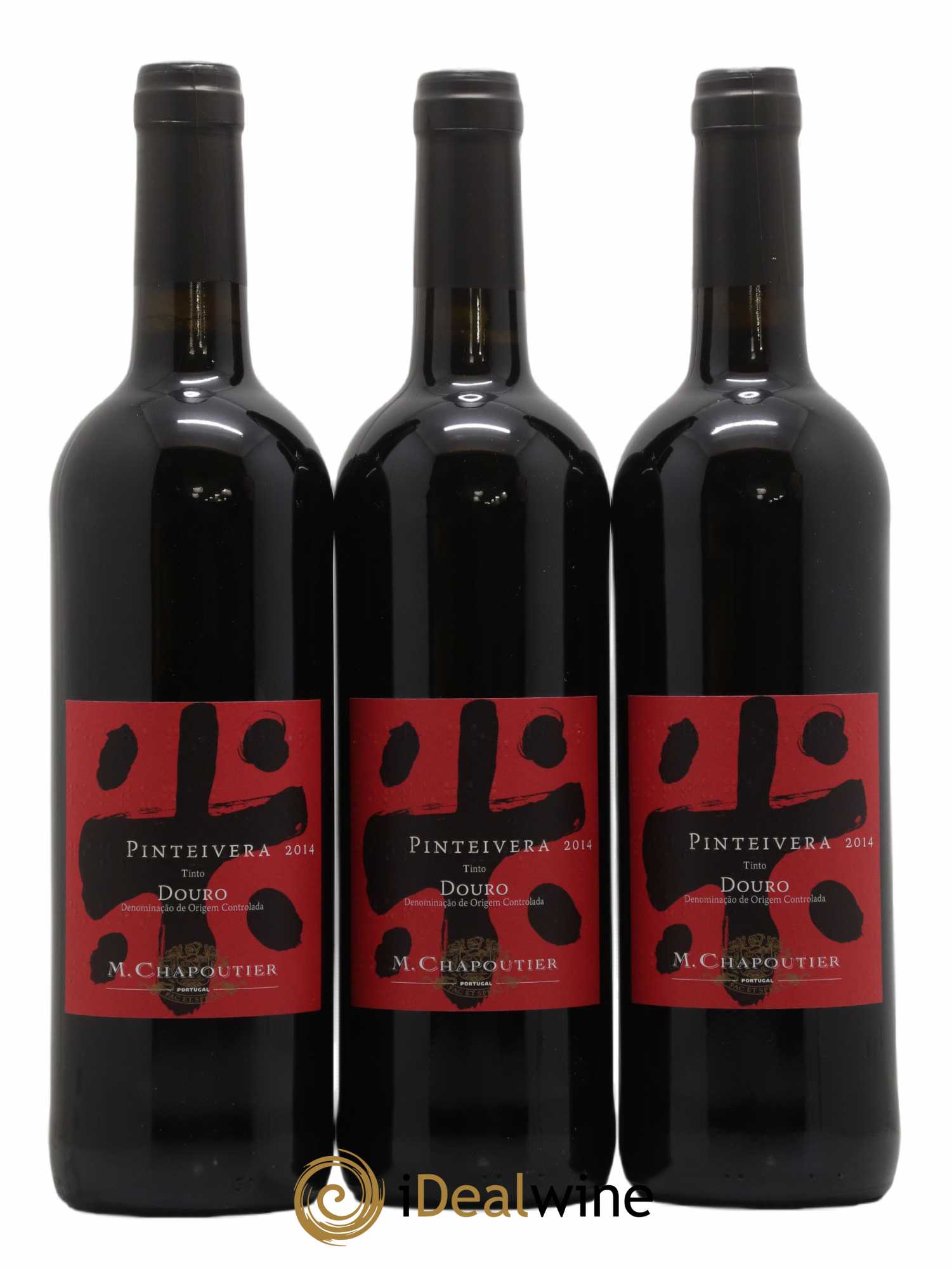 Douro Chapoutier Pinteivera (sans prix de réserve) 2014 - Lot de 3 bouteilles - 0