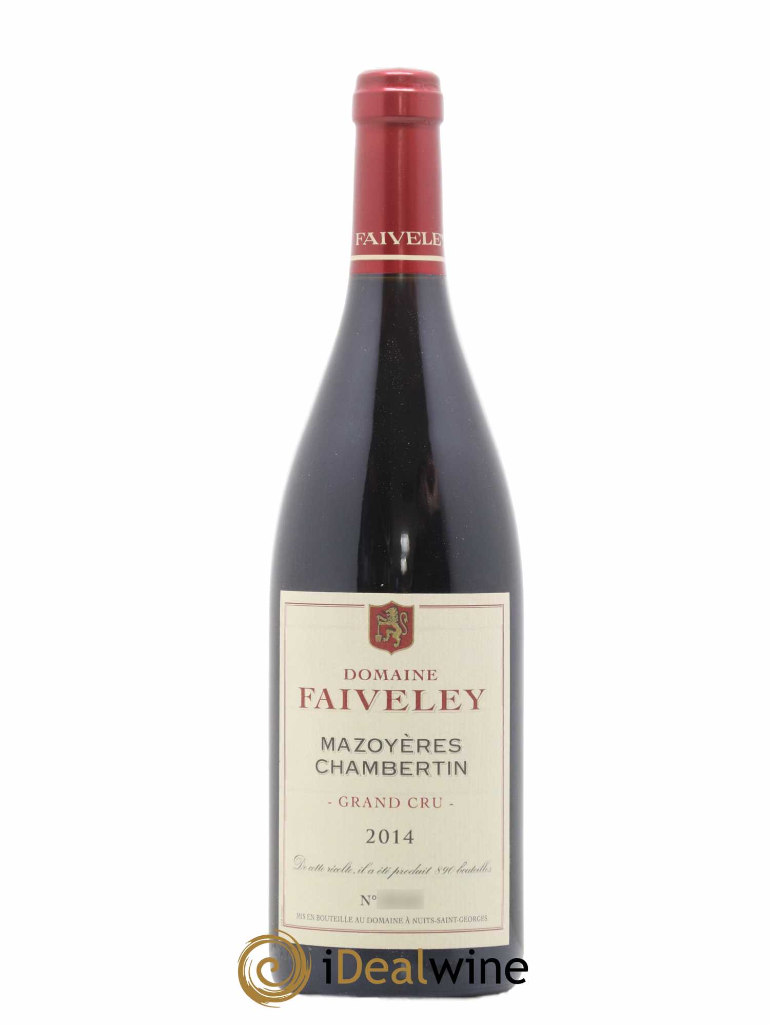 Mazoyères-Chambertin Grand Cru Faiveley 2014 - Lot de 1 bouteille - 0