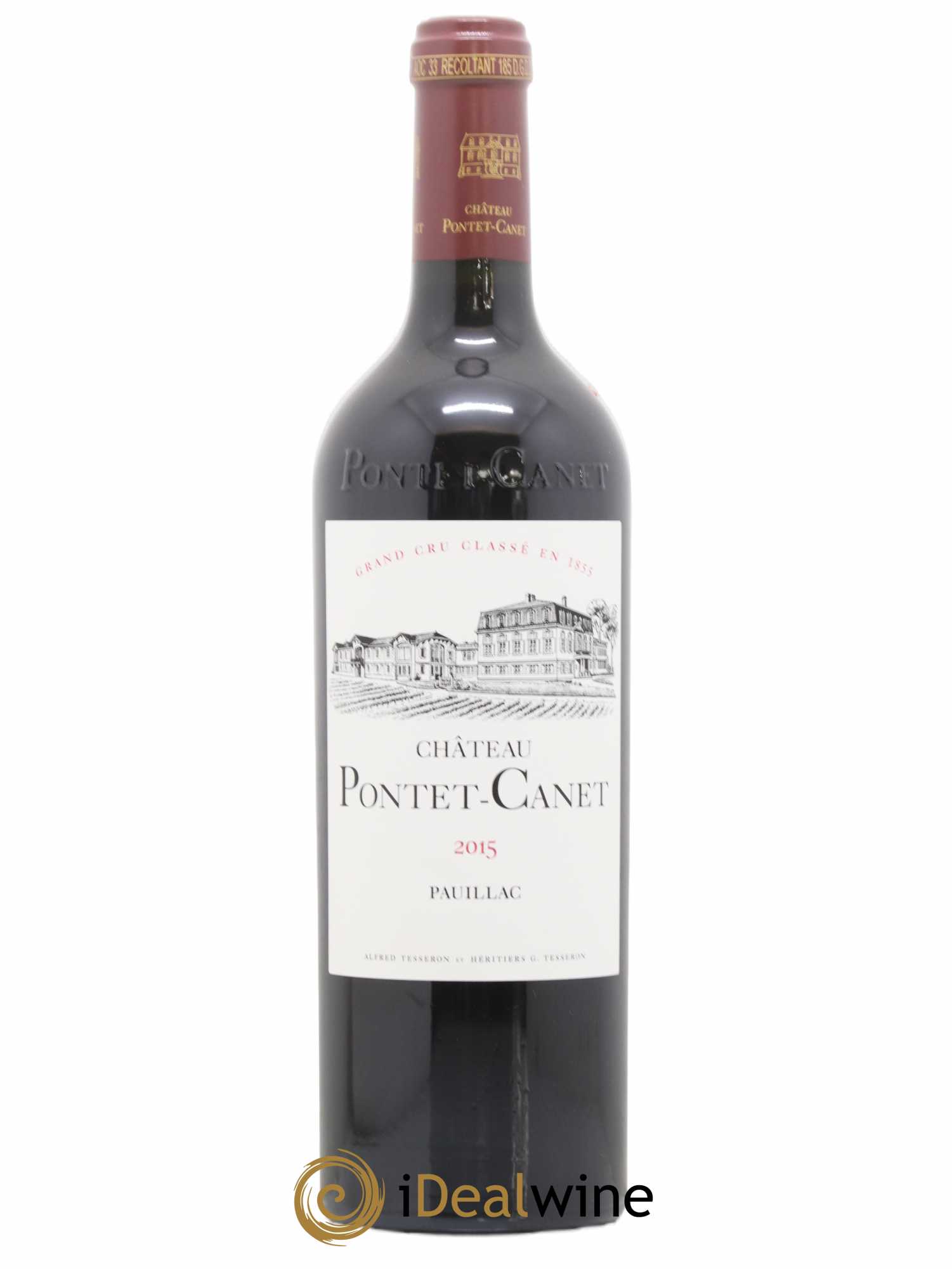 Château Pontet Canet 5ème Grand Cru Classé 2015 - Lot de 1 bouteille - 0