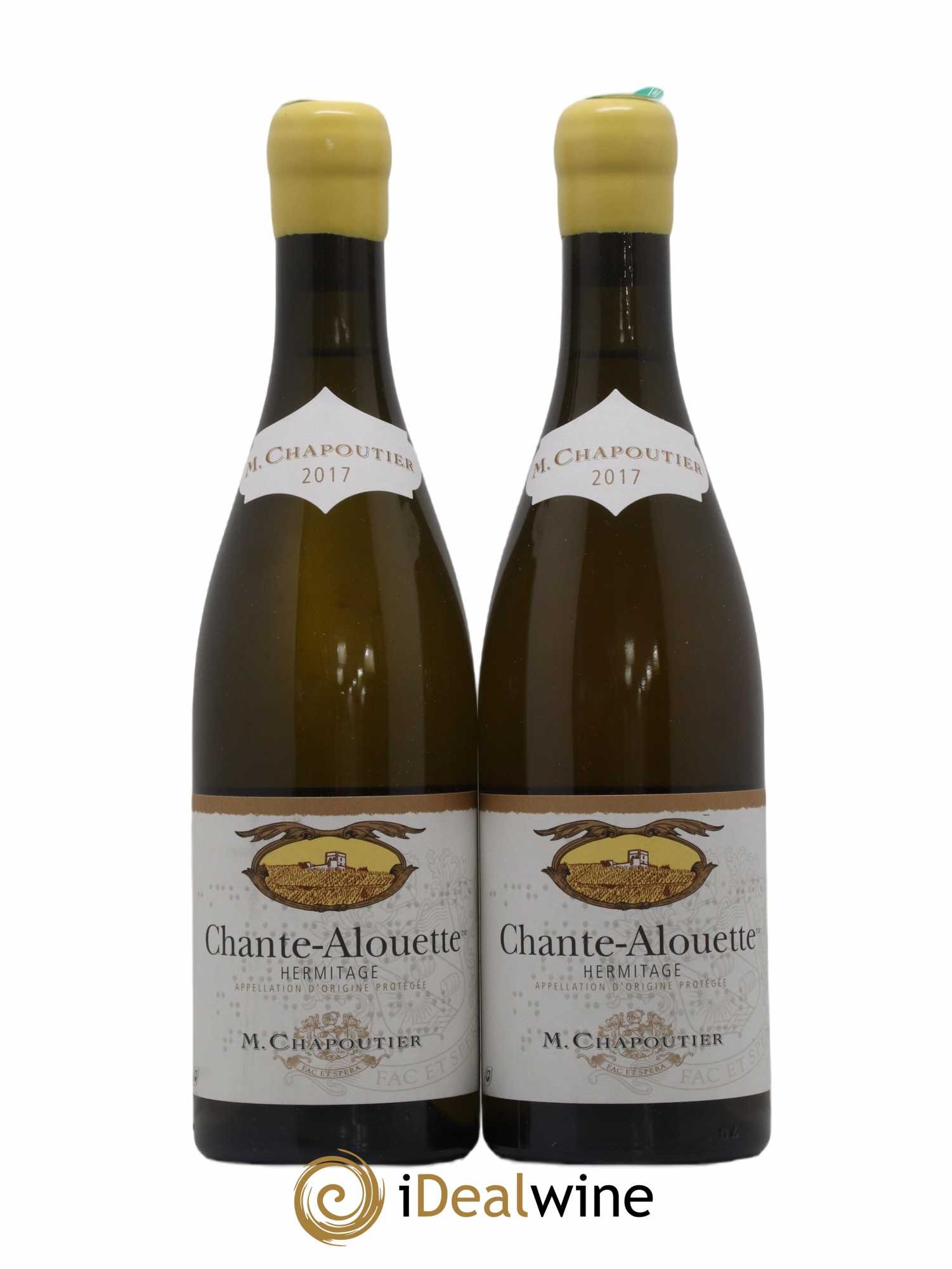 Hermitage Chante Alouette Chapoutier 2017 - Lot de 2 bouteilles - 0