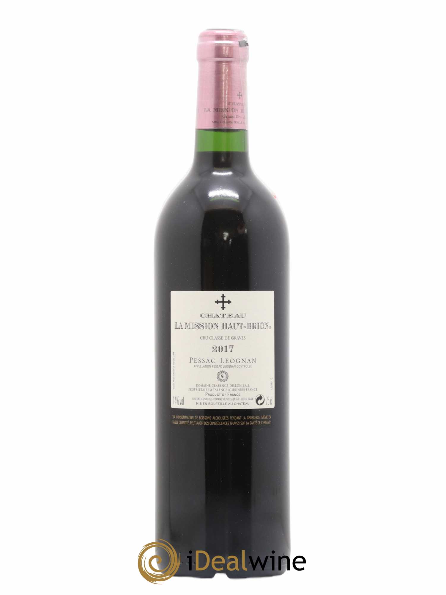Château la Mission Haut-Brion Cru Classé de Graves 2017 - Lot de 1 bouteille - 1