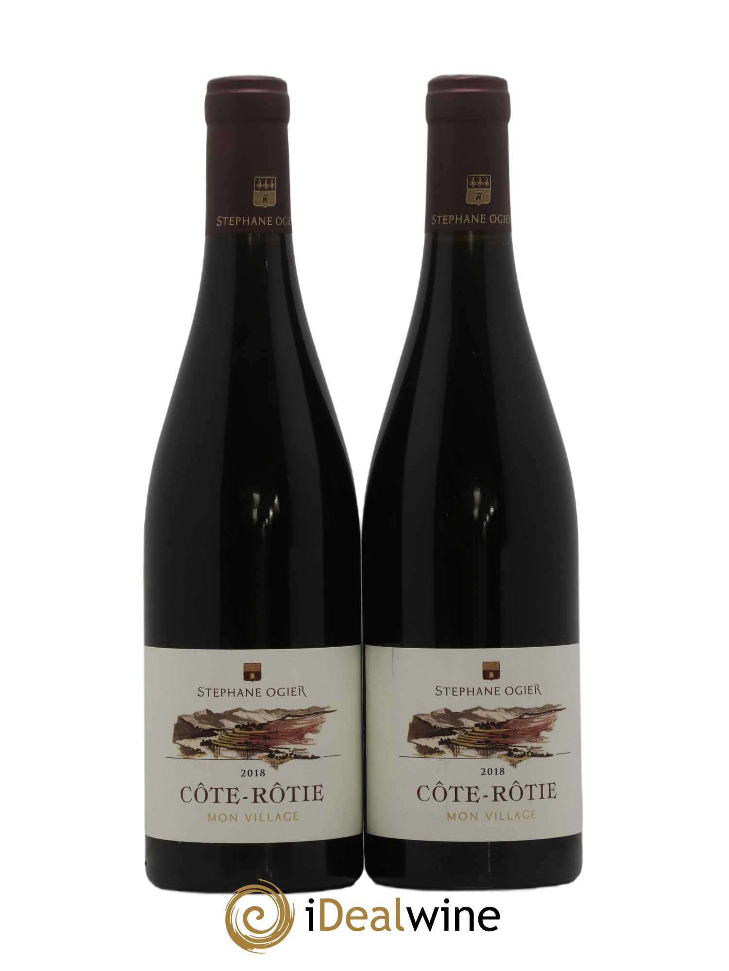 Côte-Rôtie Mon Village Stéphane Ogier 2018 - Lot de 2 bouteilles - 0