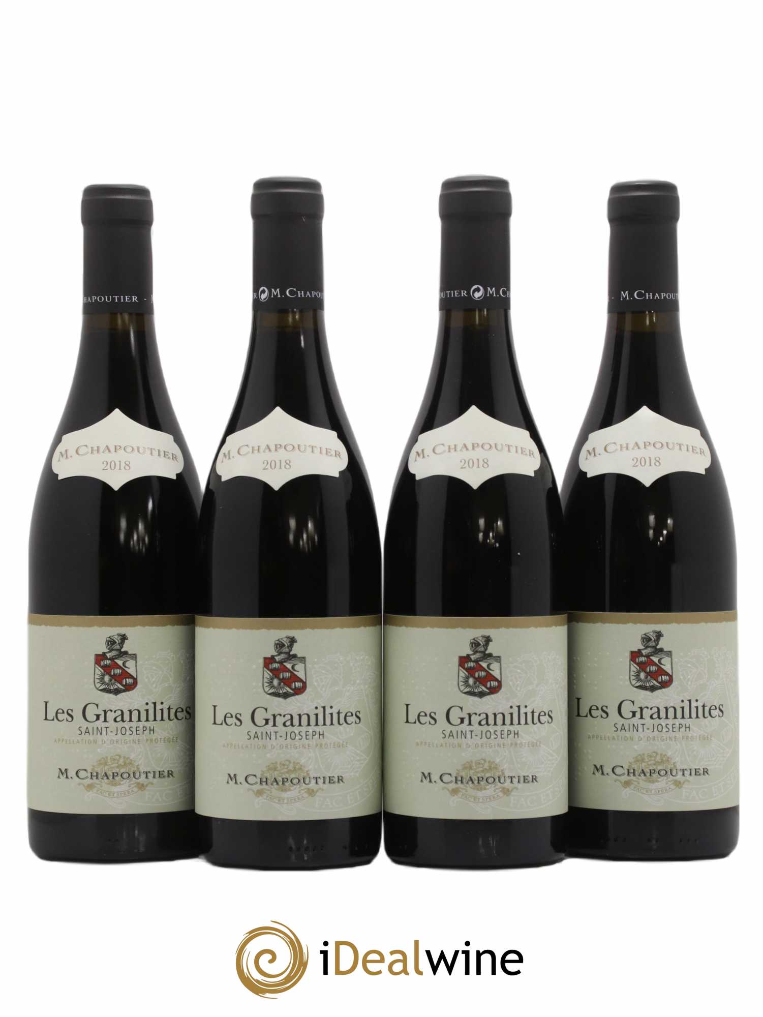 Saint-Joseph Les Granilites Chapoutier 2018 - Lot de 4 bouteilles - 0