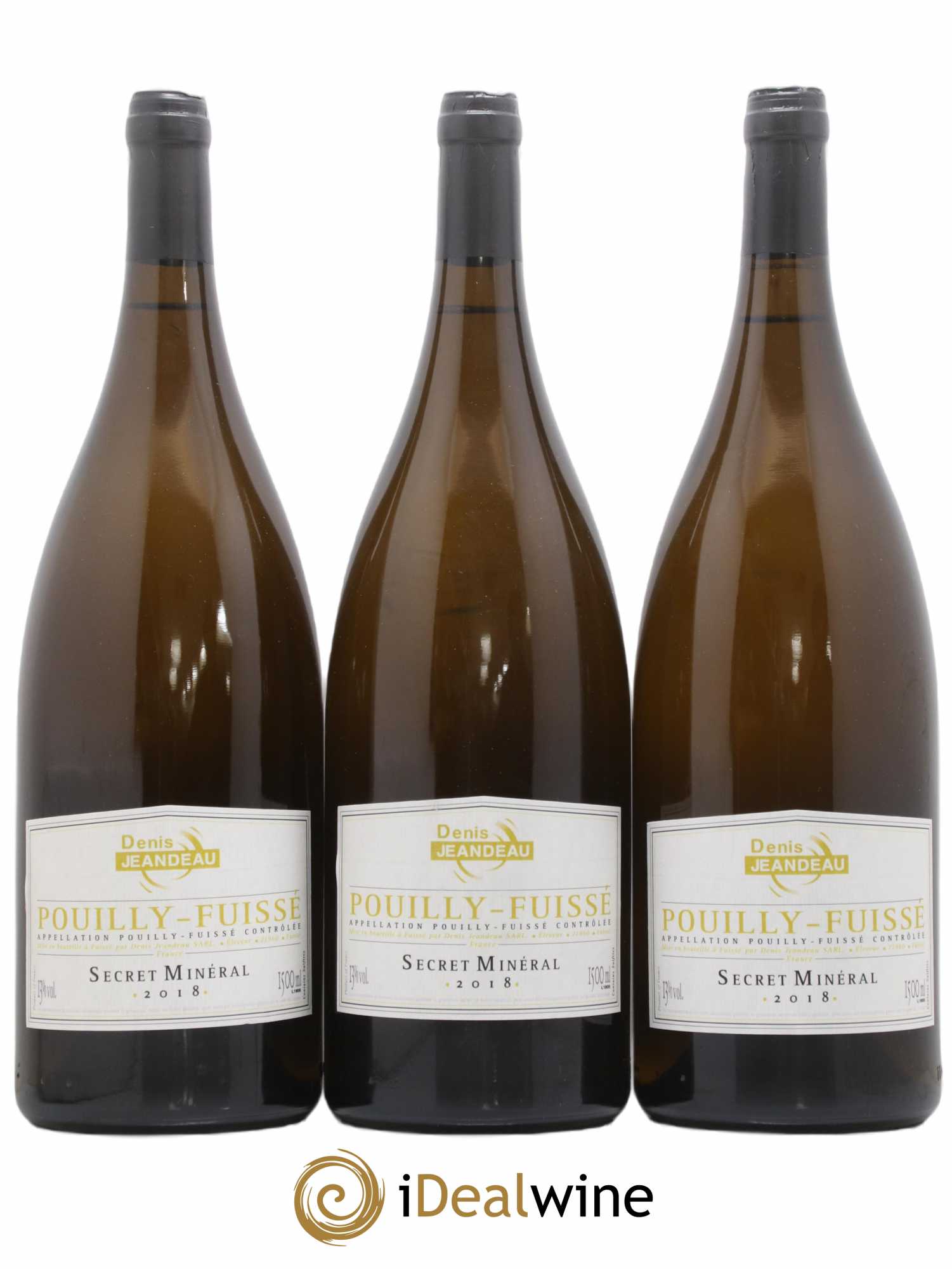 Pouilly-Fuissé 2018 - Posten von 3 Magnum - 0