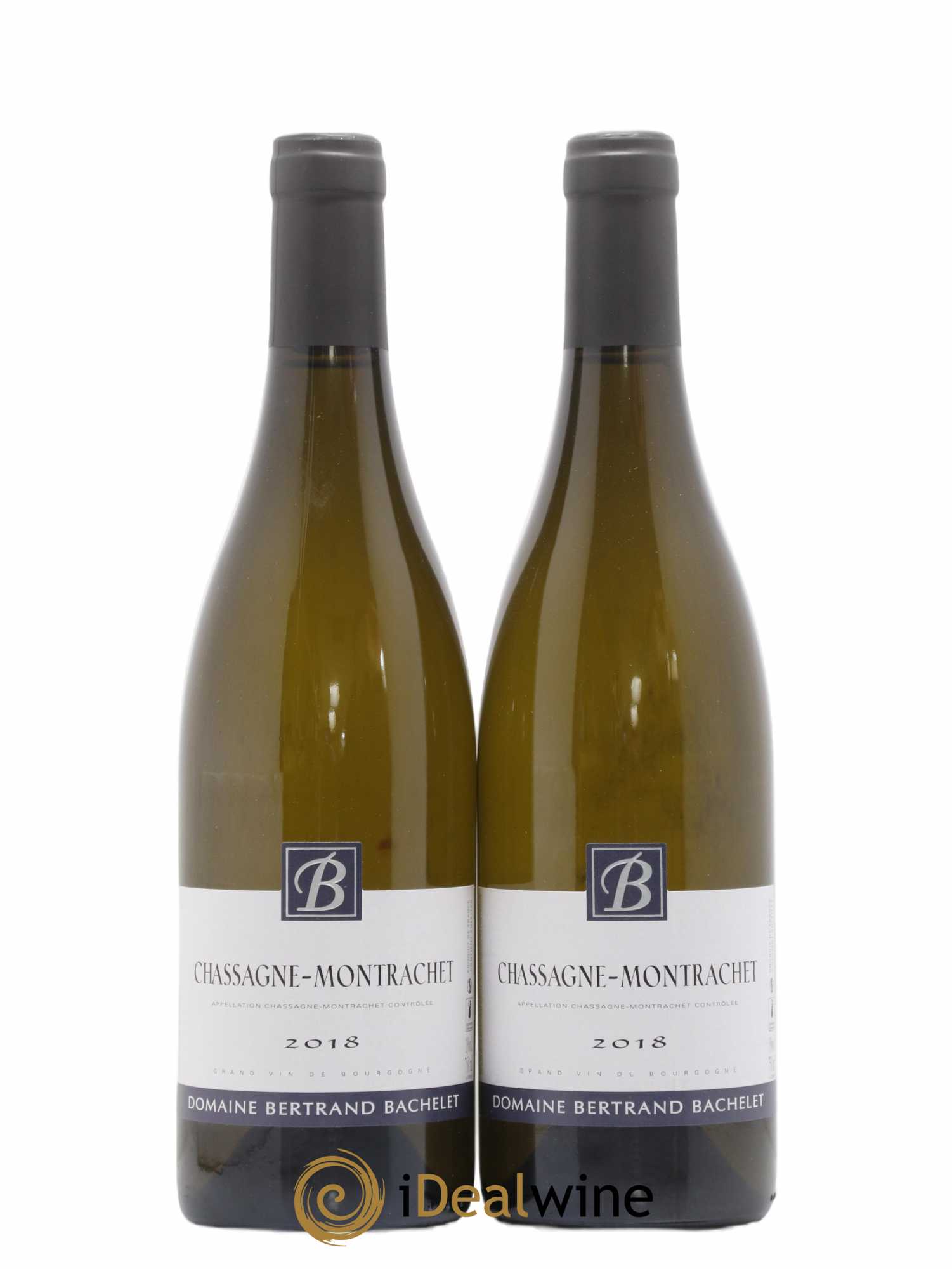 Chassagne-Montrachet Bertrand Bachelet 2018 - Lot de 2 bouteilles - 0