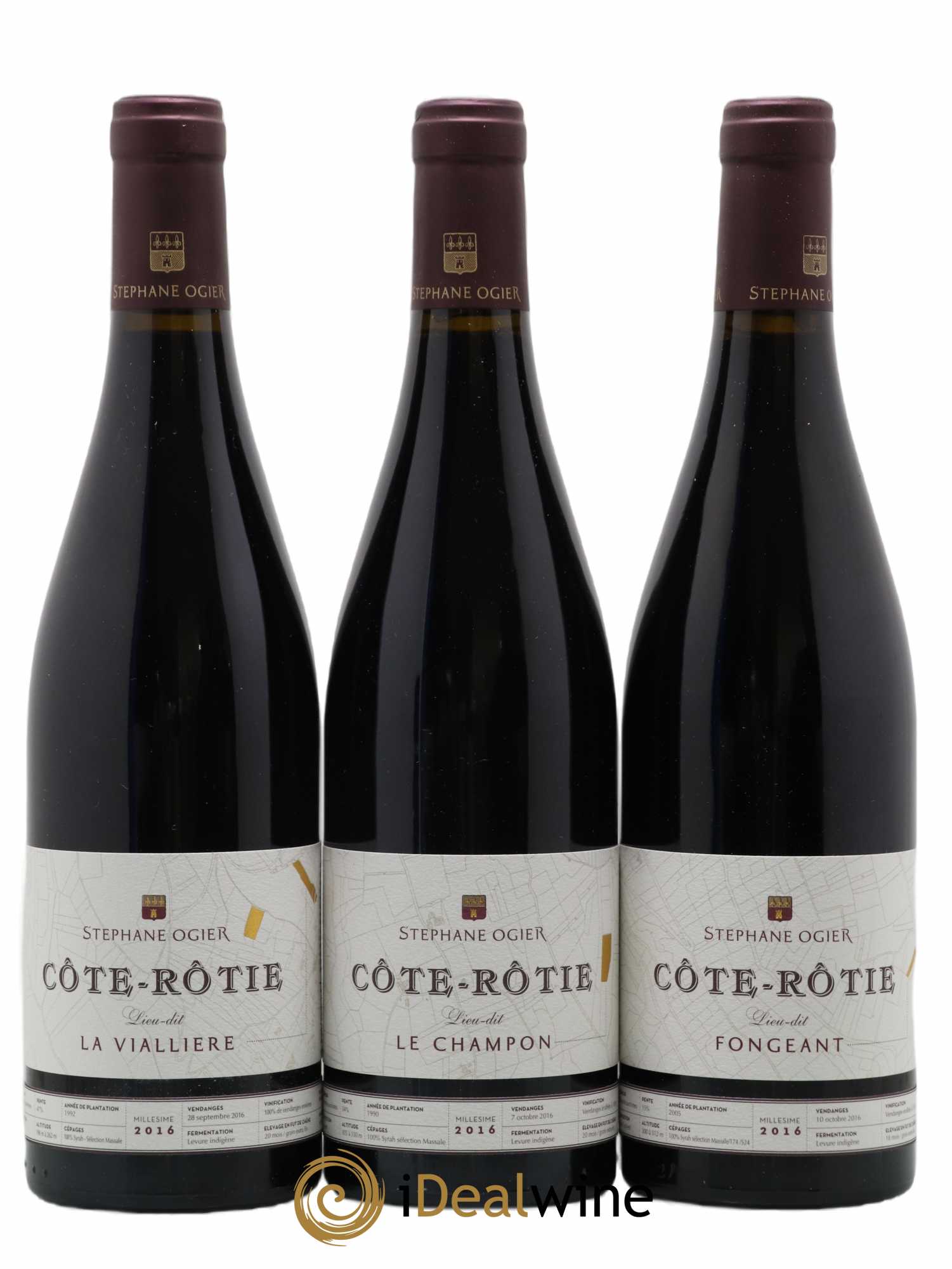Assortiment Sélection Lieux-Dits Stéphane Ogier 2016 - Lot de 6 bouteilles - 2