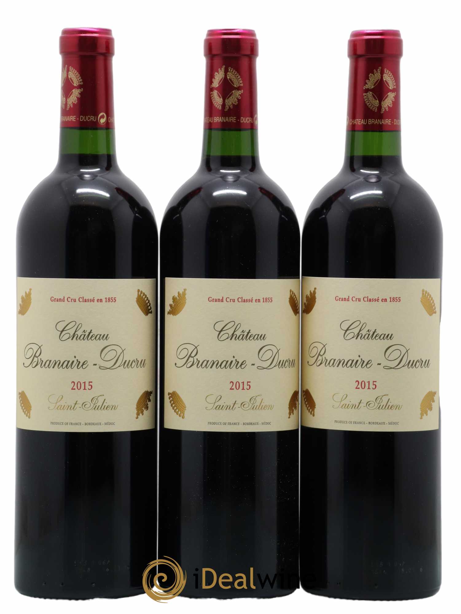 Château Branaire Ducru 4ème Grand Cru Classé  (sans prix de réserve) 2015 - Lot de 12 bouteilles - 4
