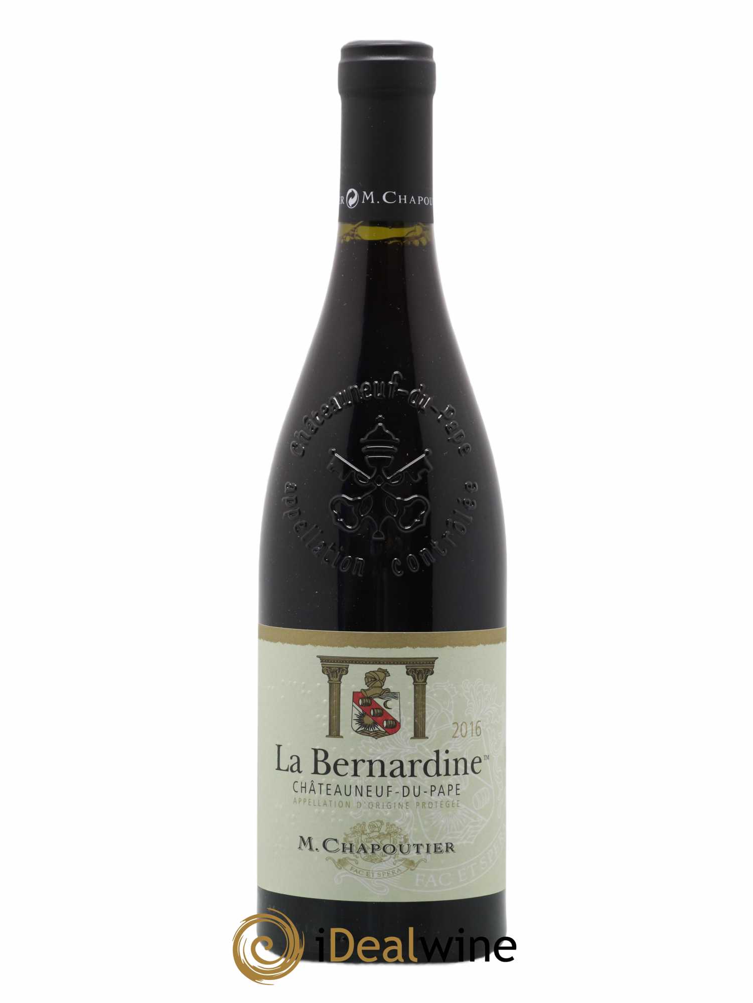 Châteauneuf-du-Pape La Bernardine Chapoutier 2016 - Lot de 1 bouteille - 0