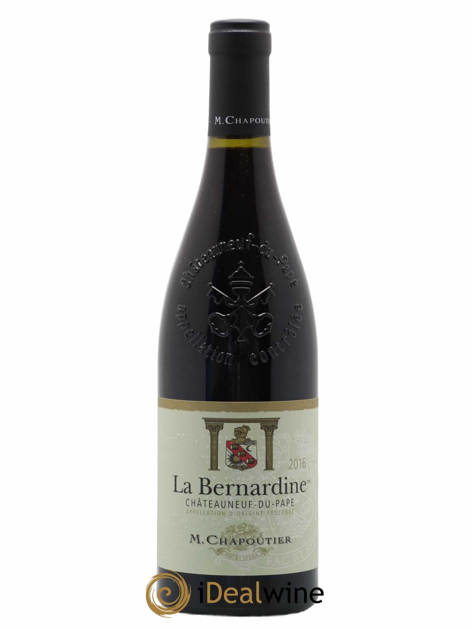 Châteauneuf-du-Pape La Bernardine Chapoutier (sans prix de réserve) 2016 - Lot de 1 bouteille - 0