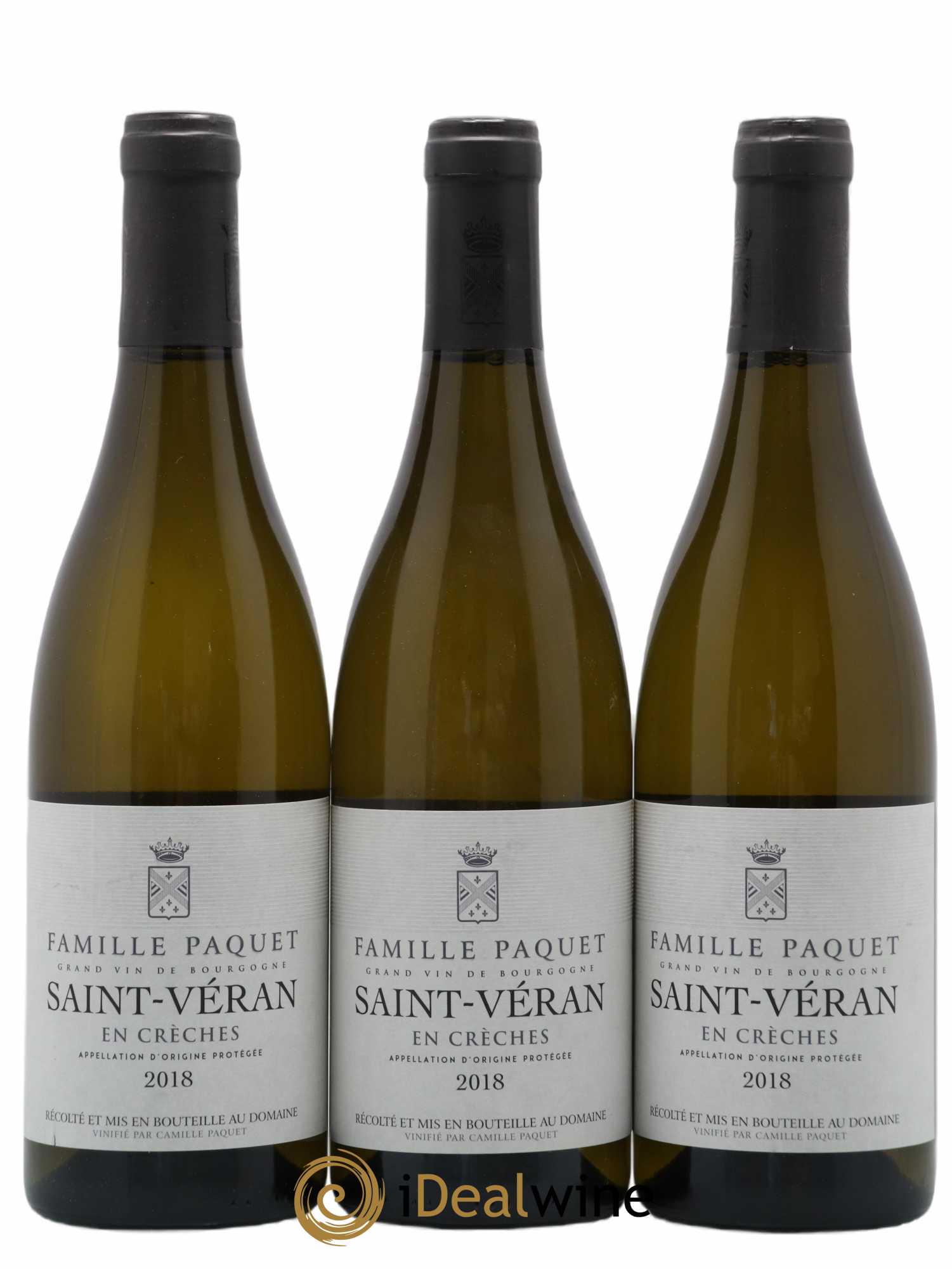 Saint-Véran En Crèches Famille Paquet 2018 - Lot de 3 bouteilles - 0