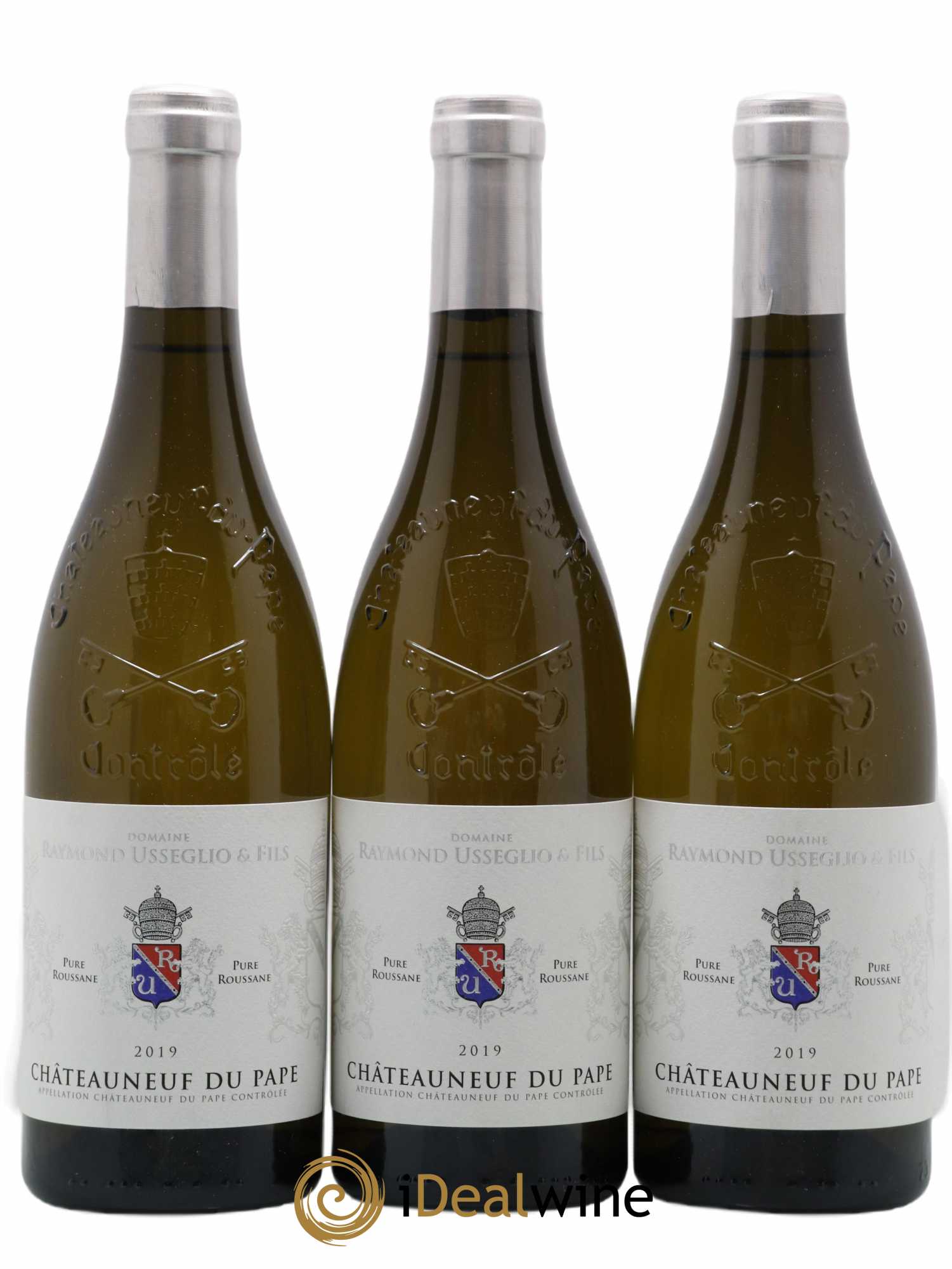 Châteauneuf-du-Pape Raymond Usseglio (Domaine) Pure Roussanne Raymond Usseglio & Fils 2019 - Lot de 3 bouteilles - 0